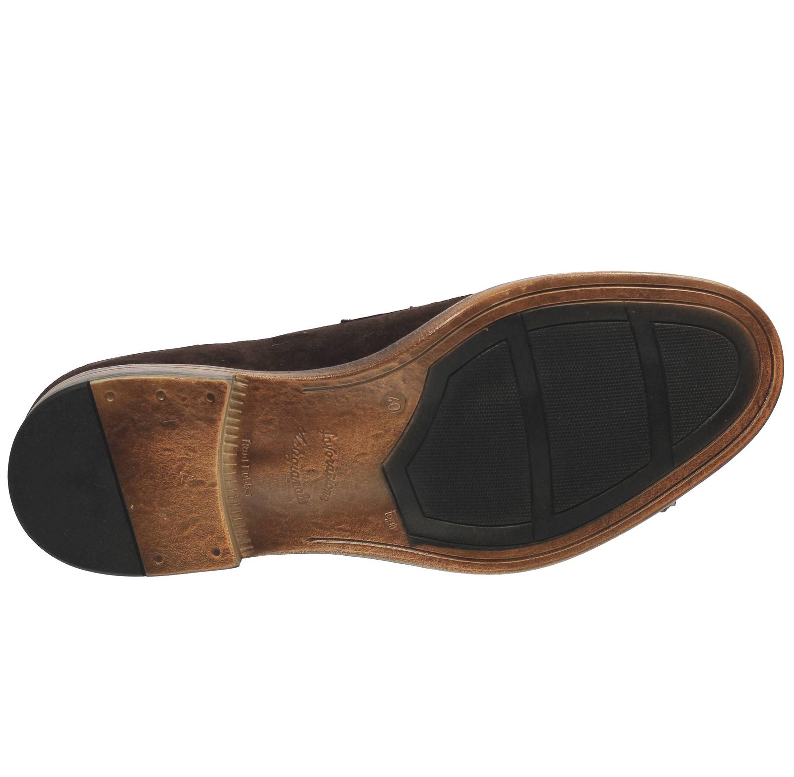 ANTICA CUOIERIA Amalfi - Mocassins en daim Homme brun marron Photo 5