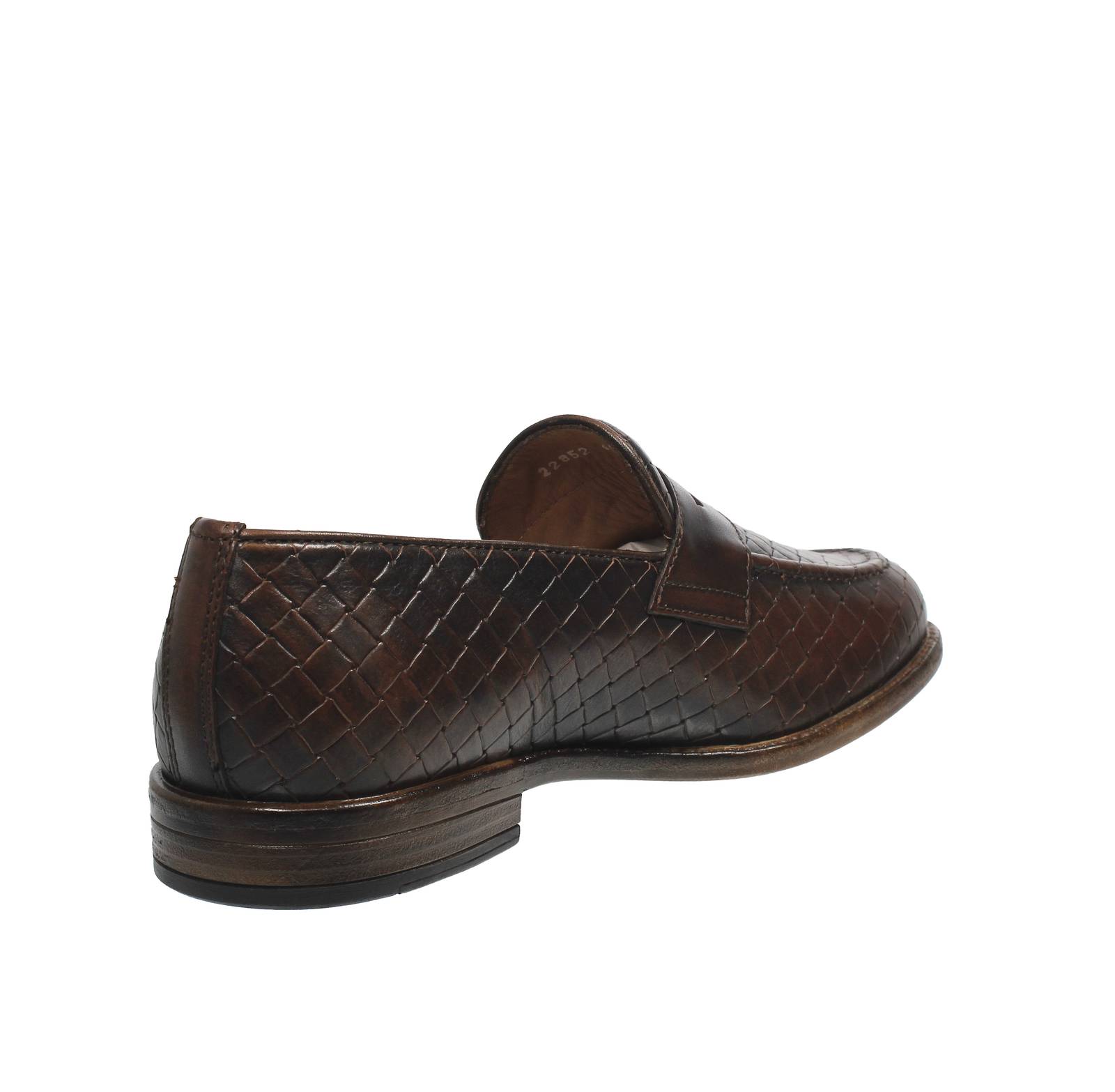 ANTICA CUOIERIA Panama - Mocassins en cuir Homme marron Photo 4