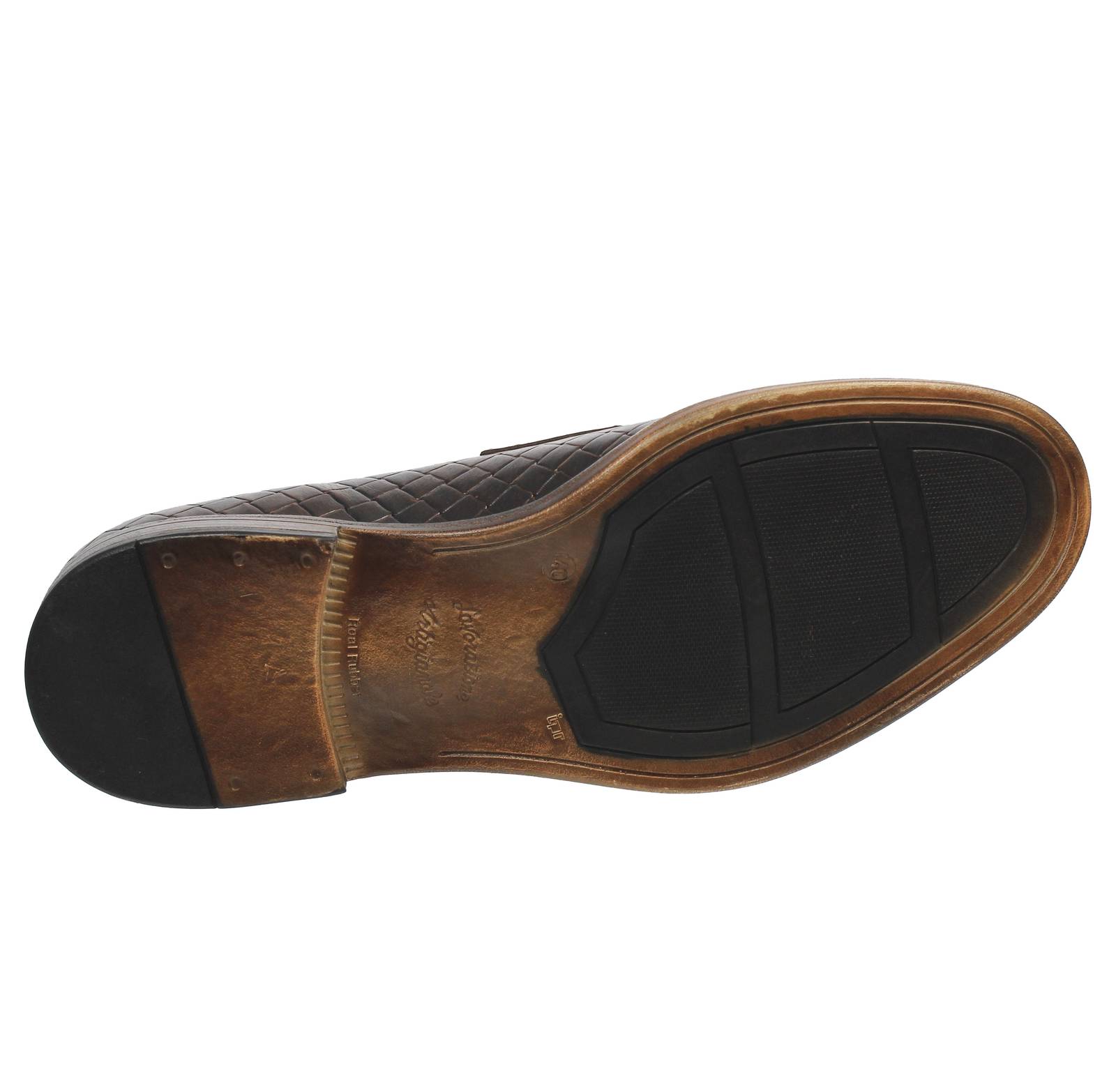 ANTICA CUOIERIA Panama - Mocassins en cuir Homme marron Photo 5