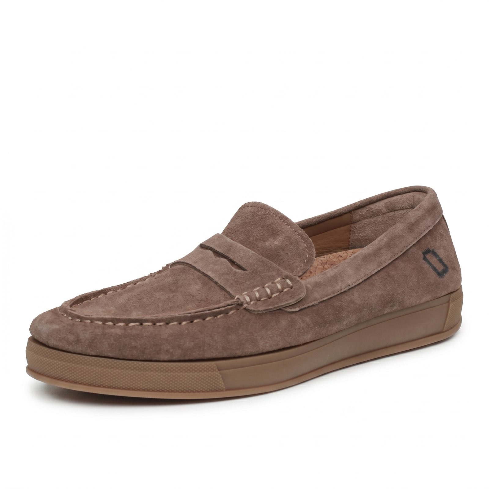 MONO WAY Mocassins en daim Homme marron