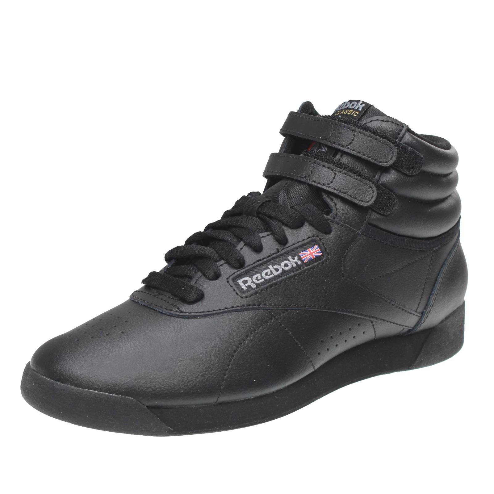 REEBOK Freestyle High - Sneakers alte in Pelle Donna nero Foto 1