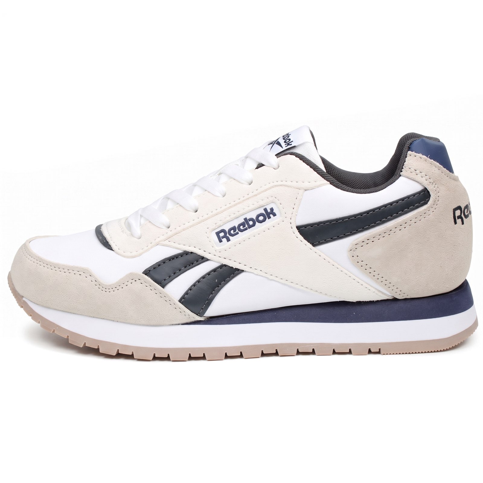 REEBOK Glide - Sneakers in daim Homme blanc Photo 4