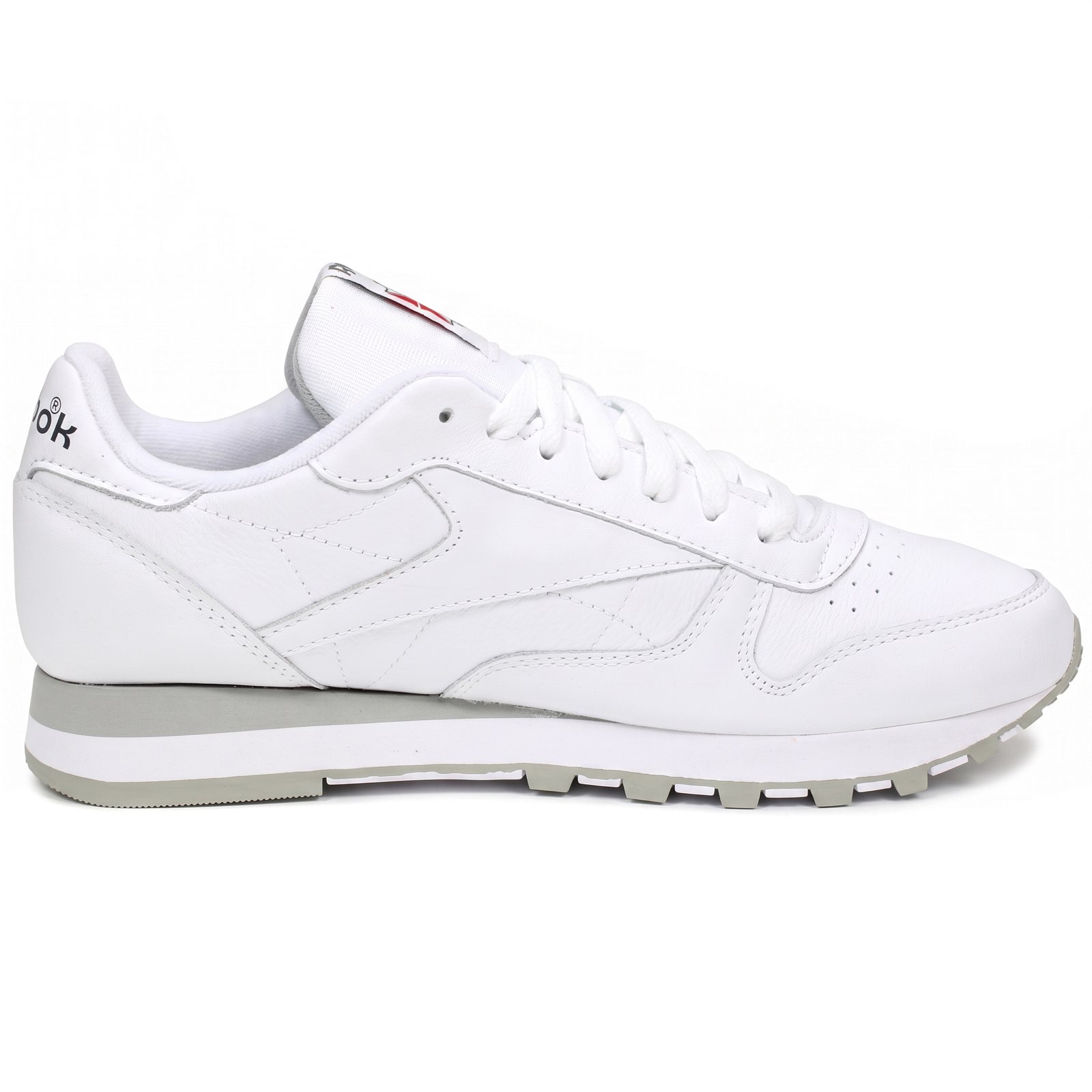 REEBOK Classic Leather - Sneakers basses rétro Homme blanc Photo 3