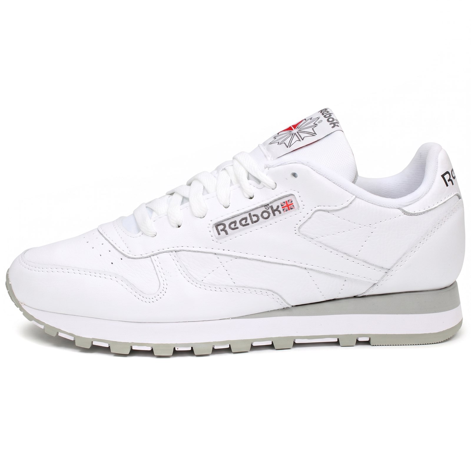 REEBOK Classic Leather - Sneakers basses rétro Homme blanc Photo 4