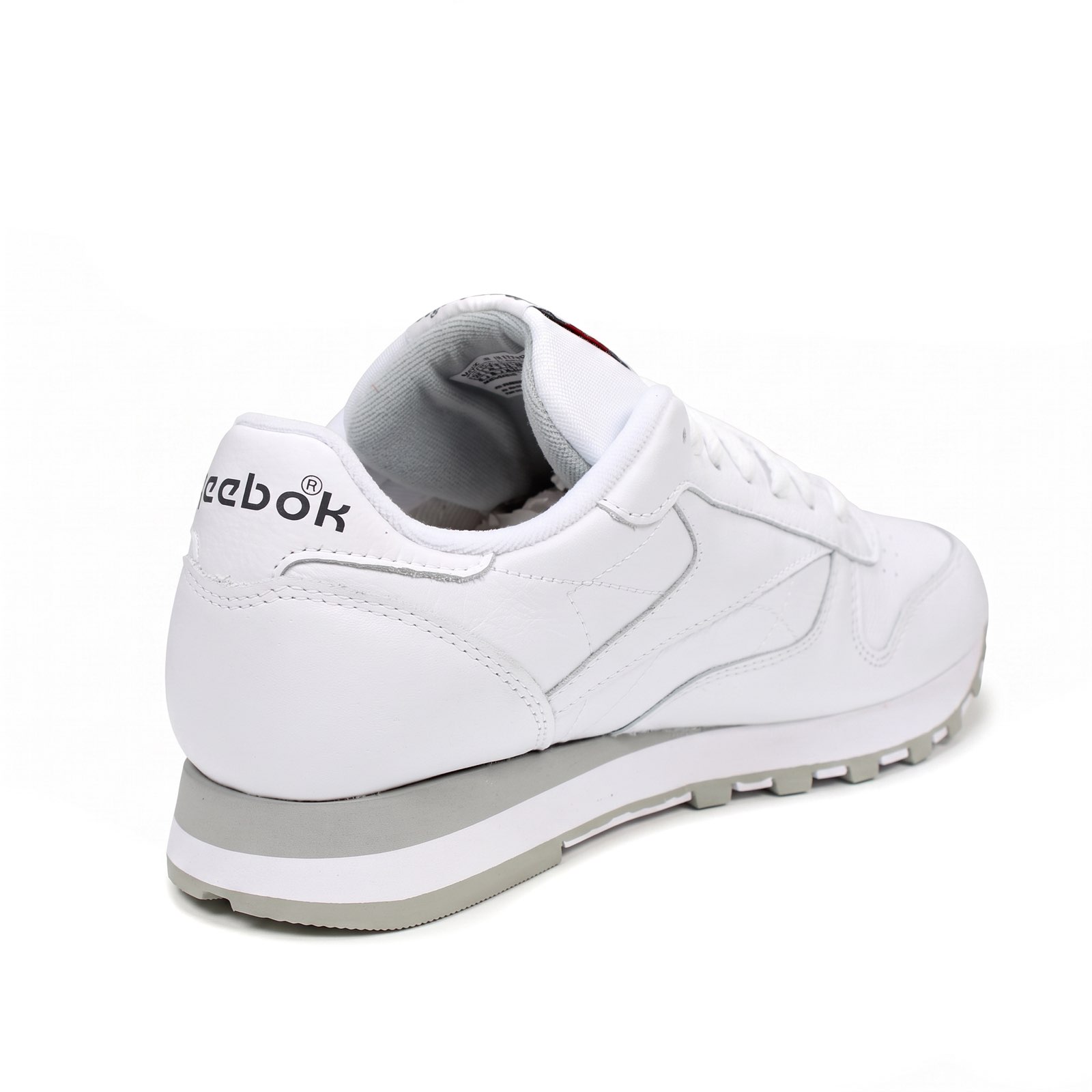 REEBOK Classic Leather - Sneakers basses rétro Homme blanc Photo 6