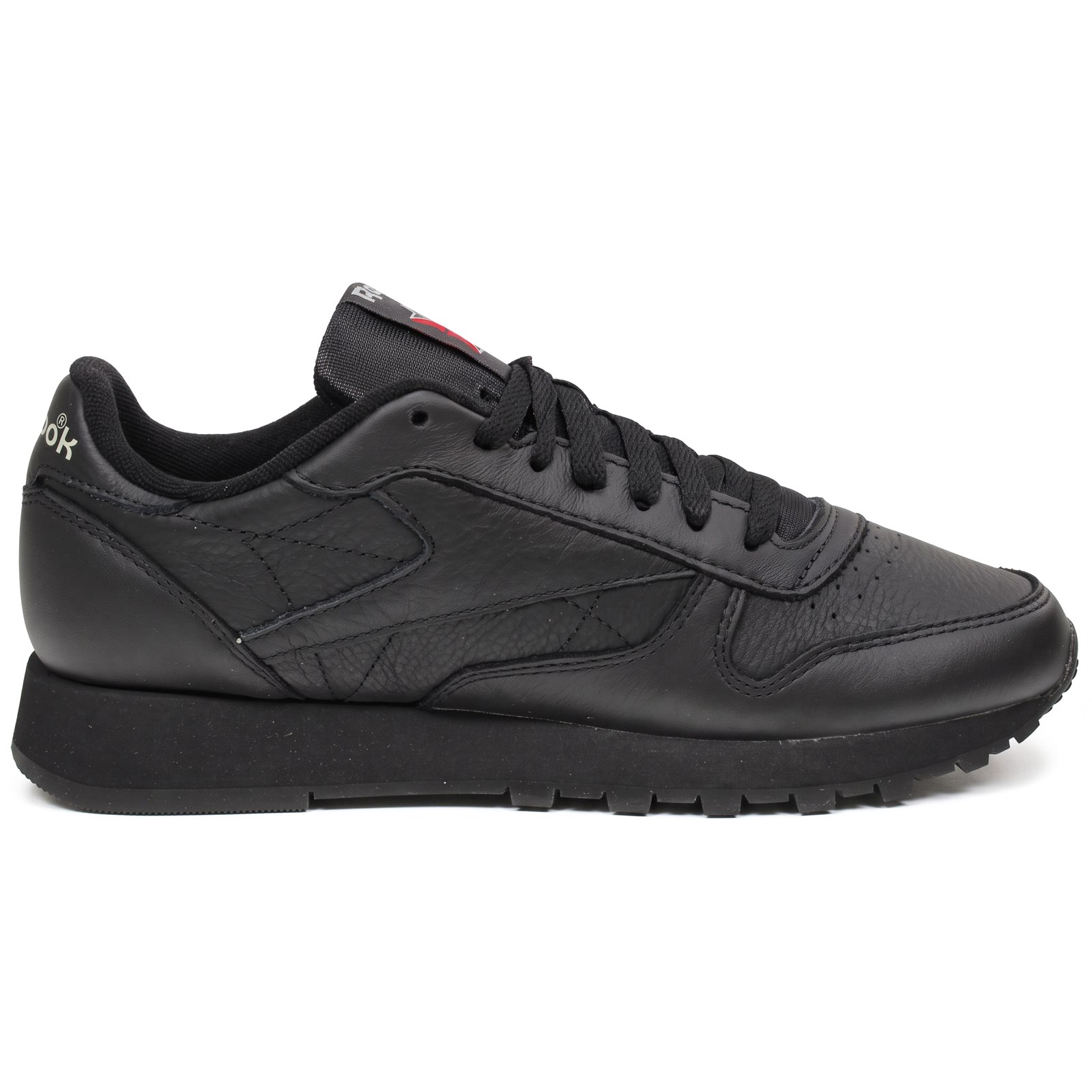 REEBOK Classic Leather - Sneakers basses rétro Femme noir Photo 2