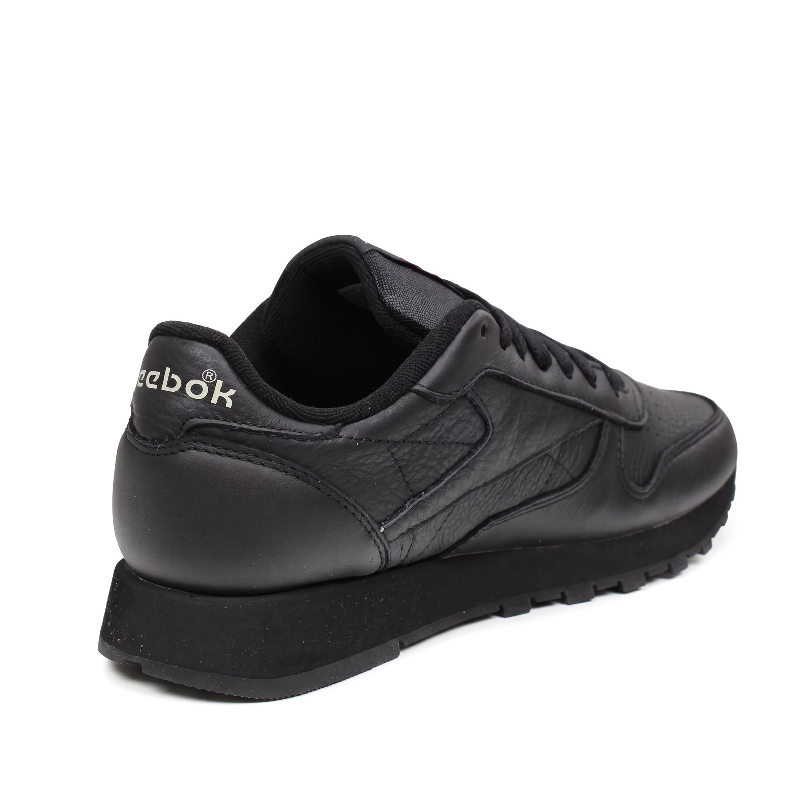 REEBOK Classic Leather - Sneakers basses rétro Femme noir Photo 5