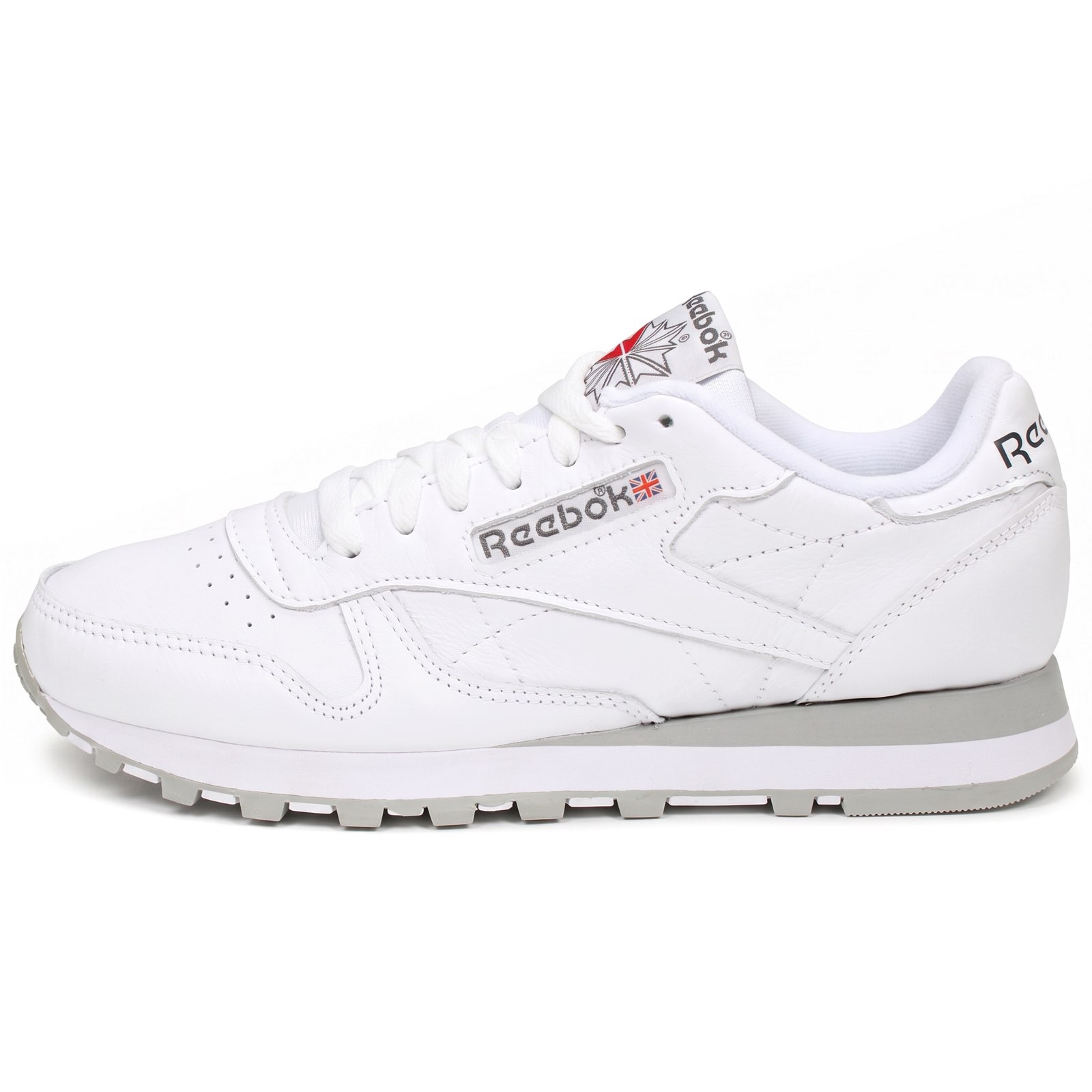 REEBOK Classic Leather - Sneakers basses rétro Femme blanc Photo 4