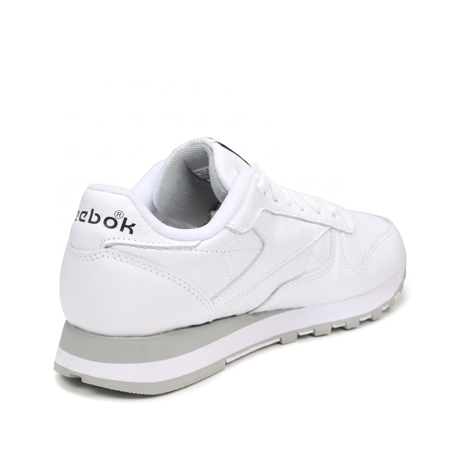 REEBOK Classic Leather - Sneakers basses rétro Femme blanc Photo 6