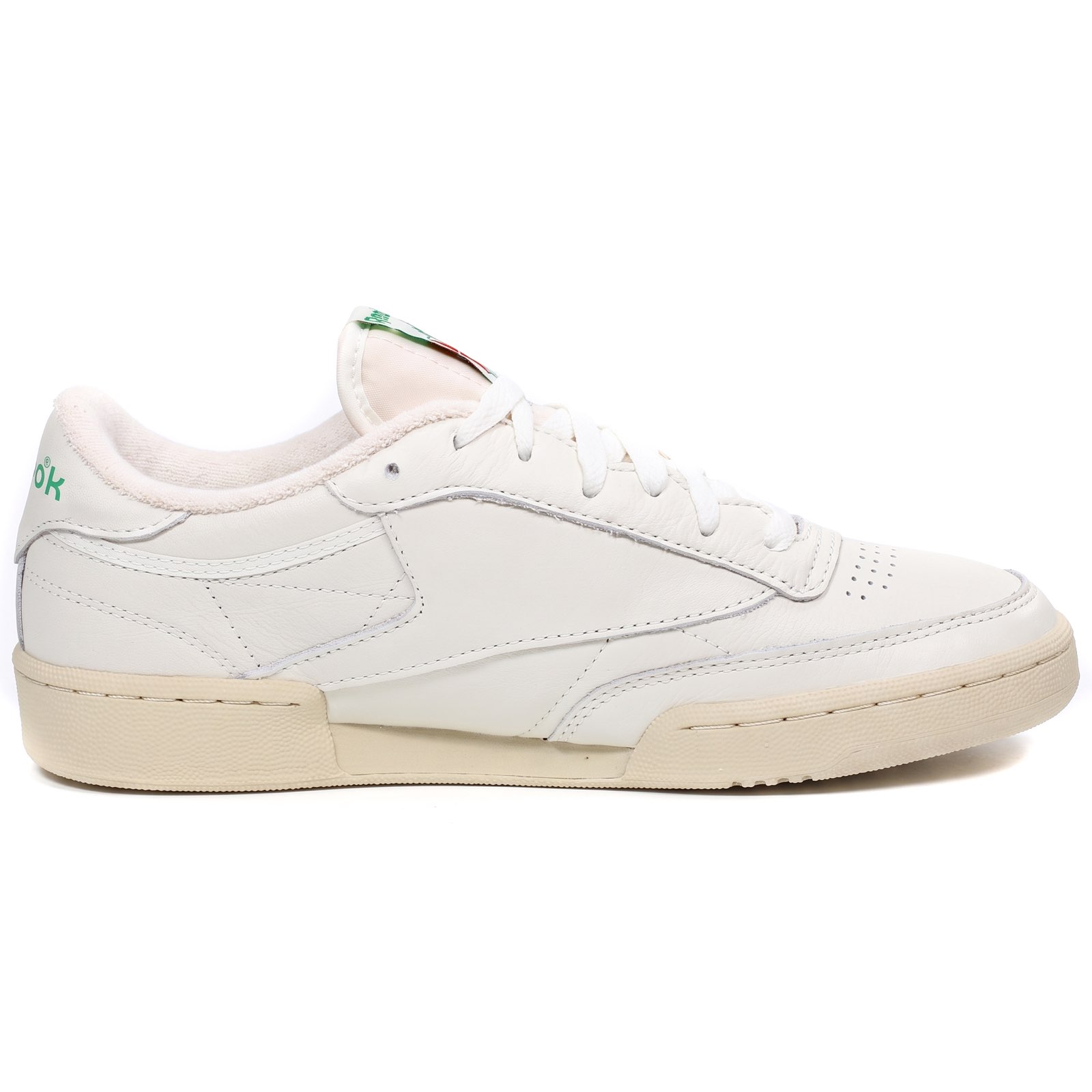 REEBOK Club C 85 Vintage - Sneakers en cuir Homme blanc Photo 3
