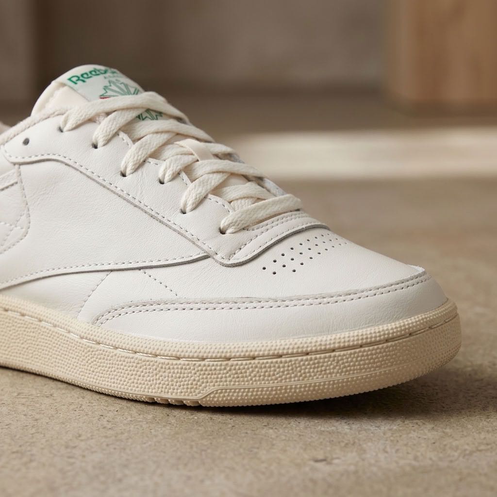 REEBOK Club C 85 Vintage - Sneakers en cuir Homme blanc Photo 5