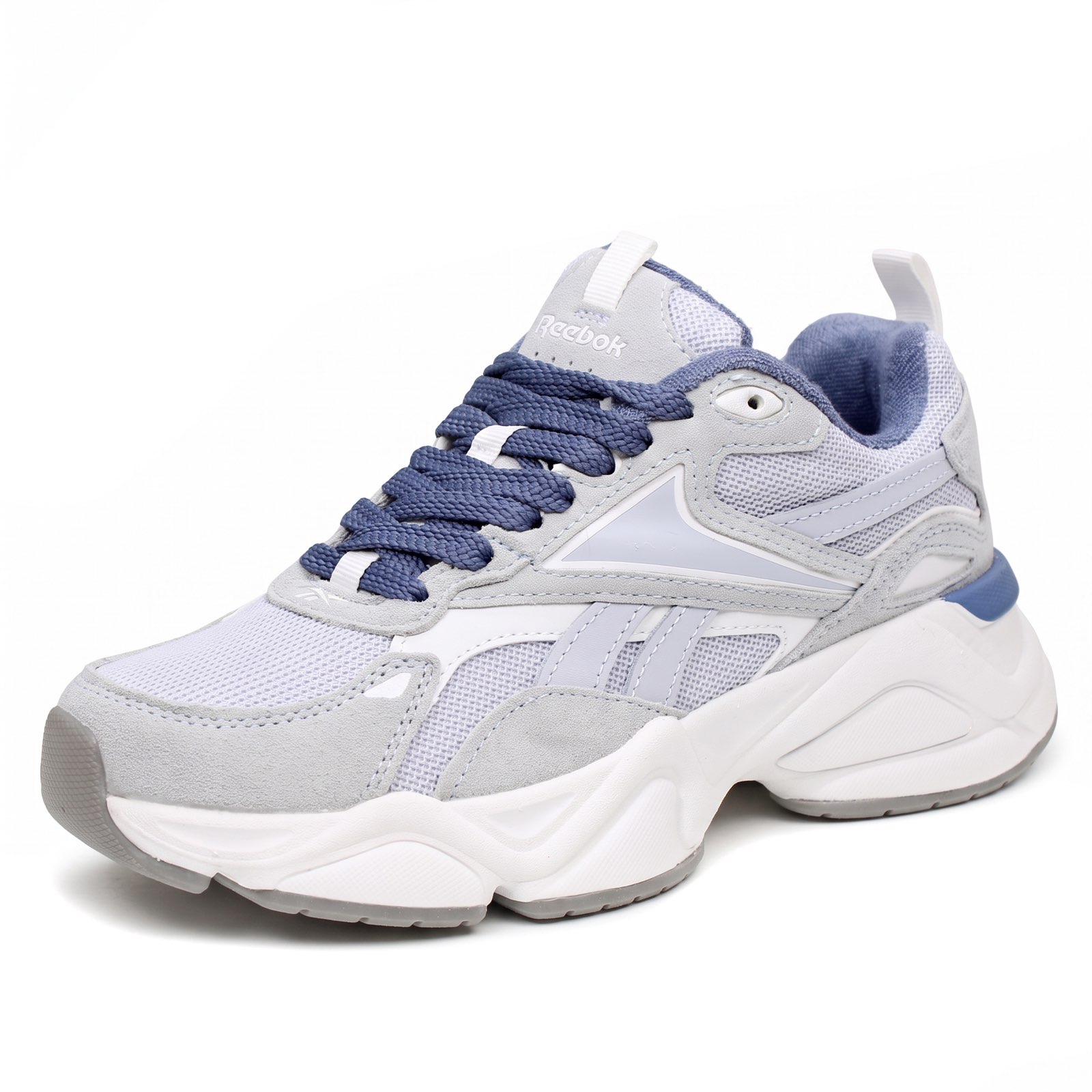 REEBOK Charge Run - Sneakers en daim Femme bleu azur