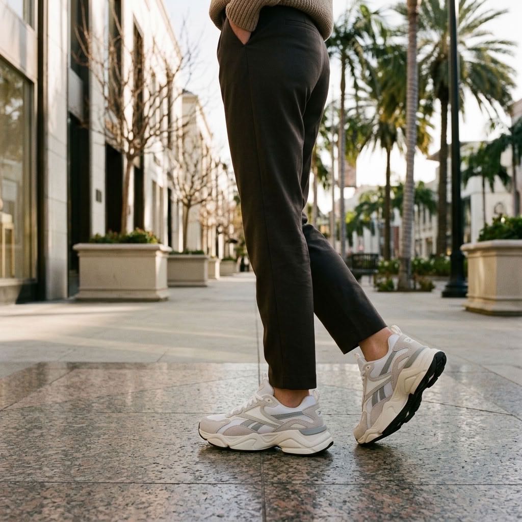 REEBOK Charge run Femme blanc Photo 2