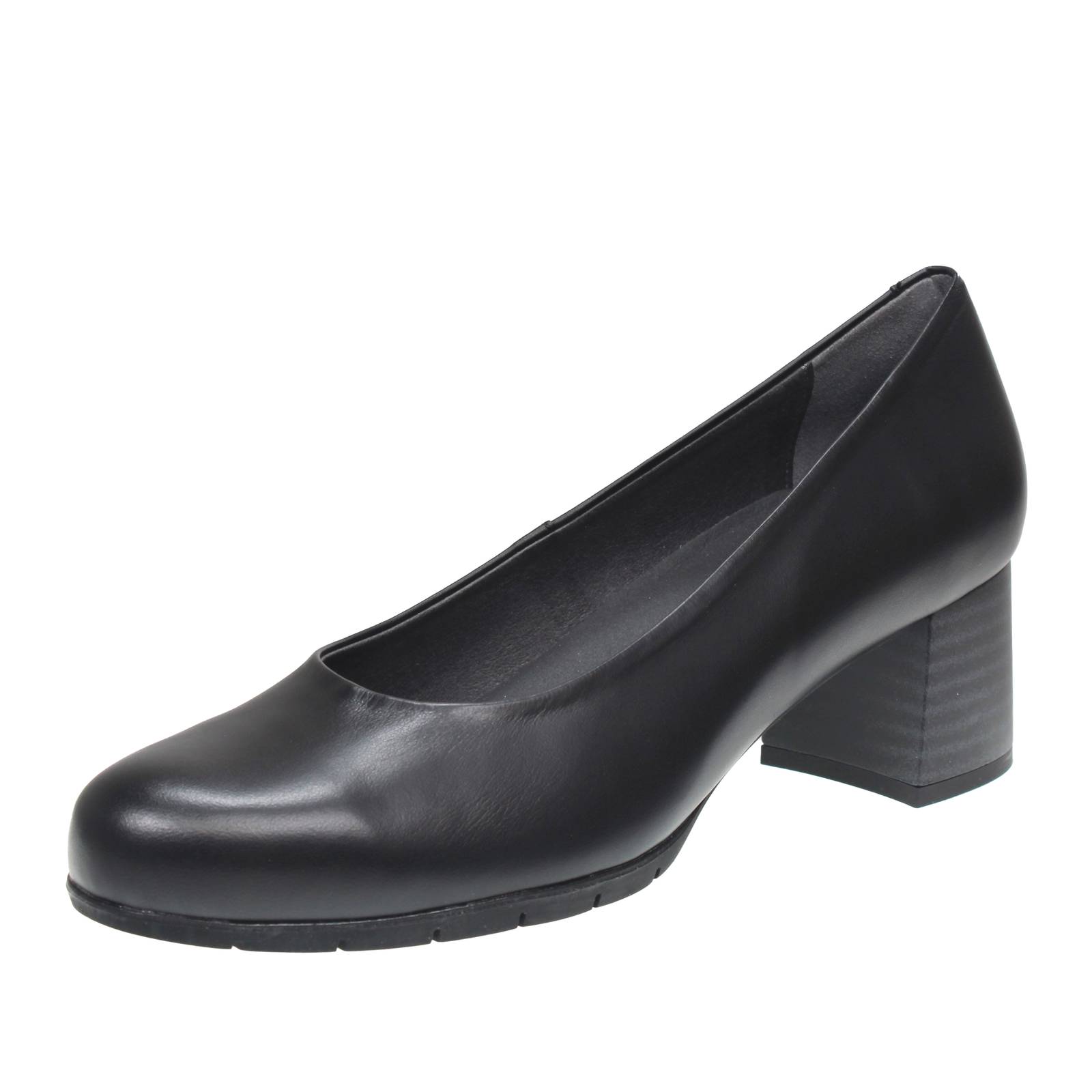 Pitillos Leder  mit mittlerem Absatz schwarz -   Damen Schuhe