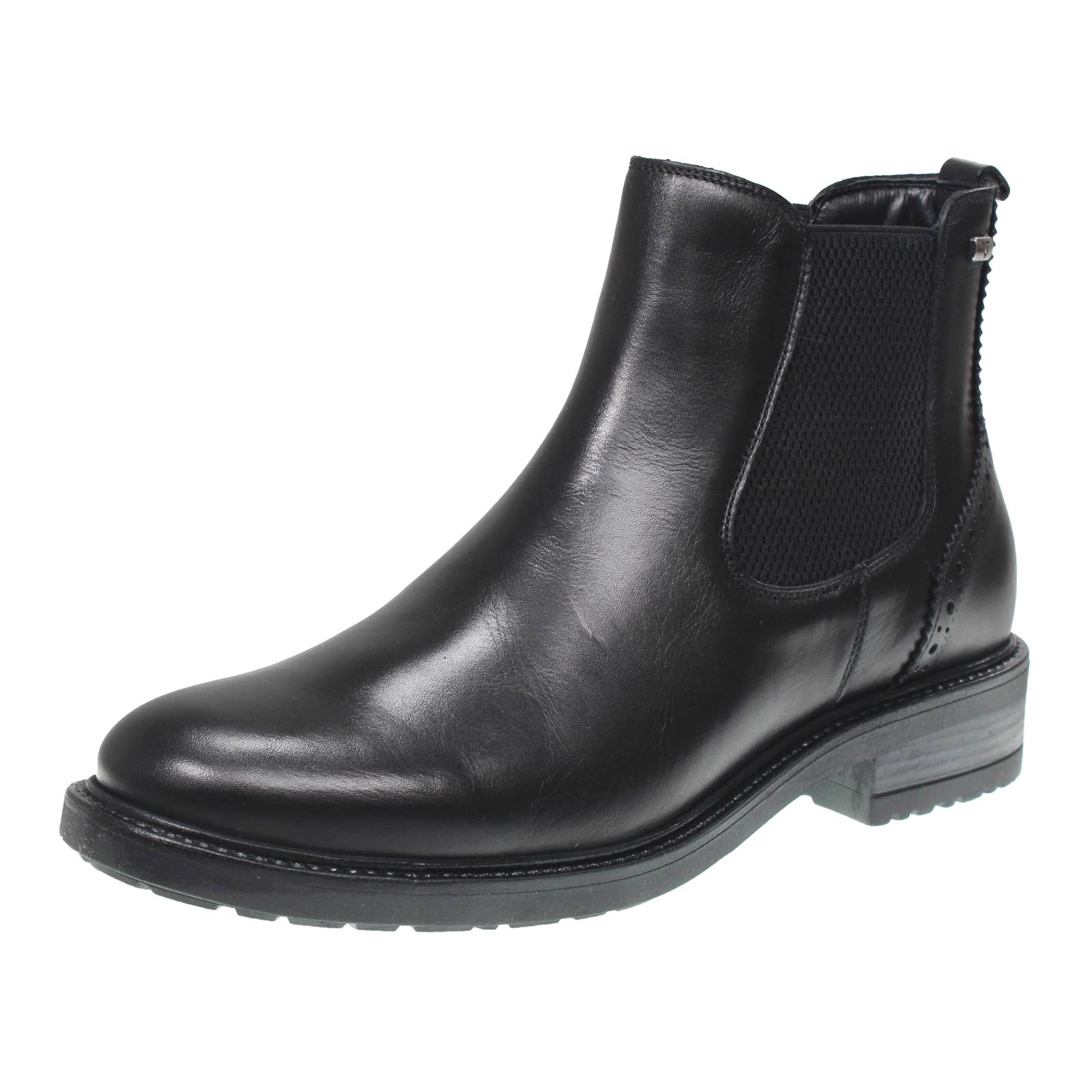 Valleverde Chelsea Boots Kalbsleder schwarz - Damen Schuhe Stiefeletten 19590₽