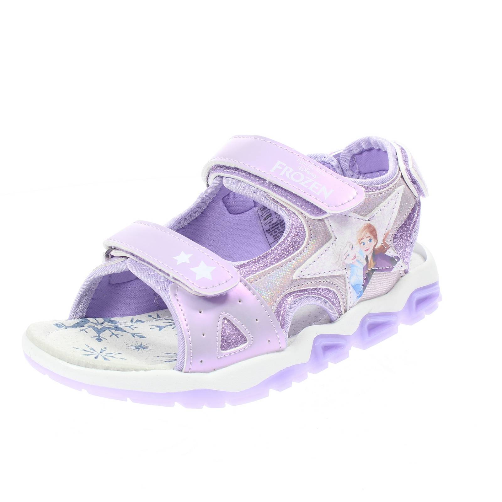 WALT DISNEY Frozen - Sandalen mit LED-Lichtern Kinder violett
