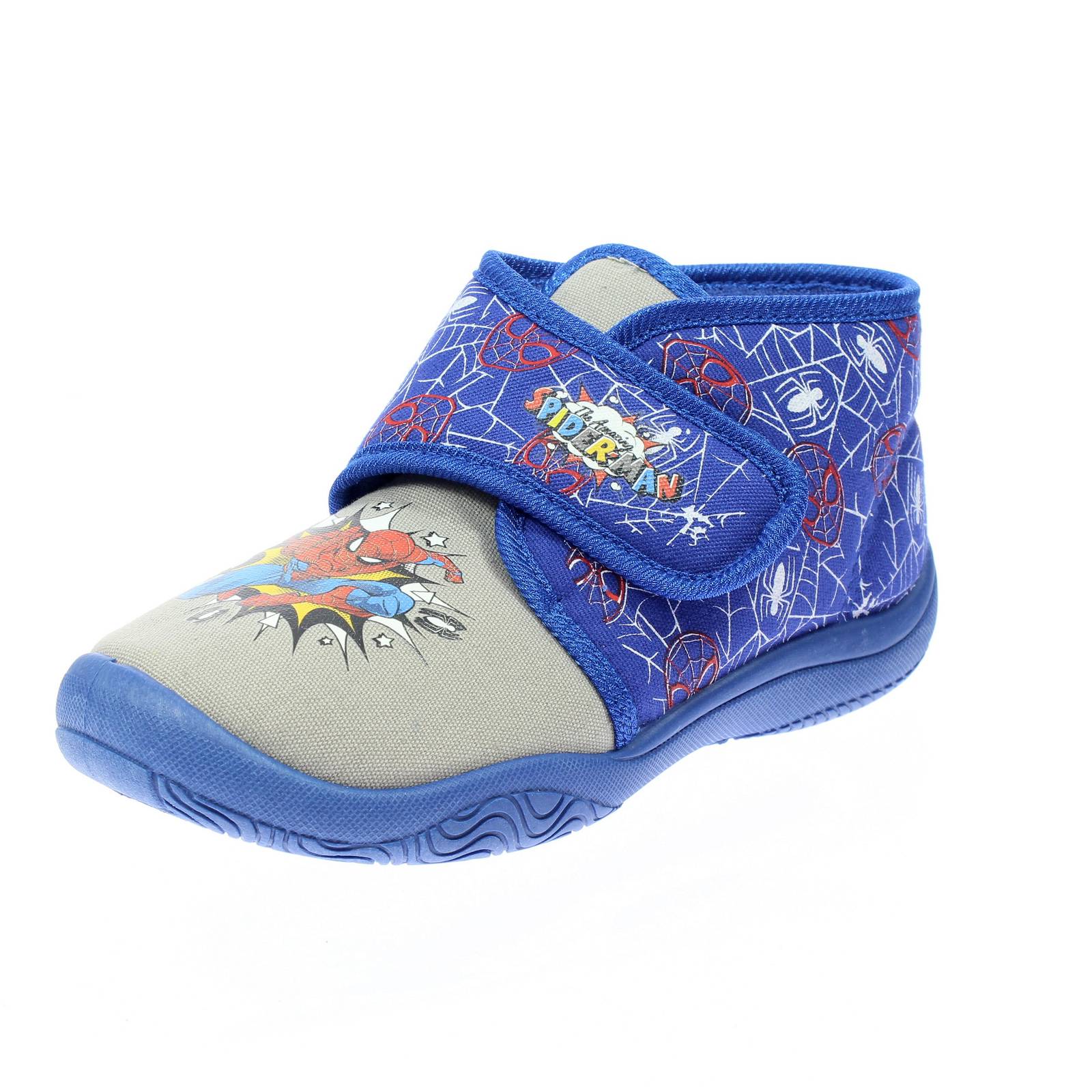 WALT DISNEY Spiderman – Kindergarten-Schuhe mit Klettverschluss  Kinder blau