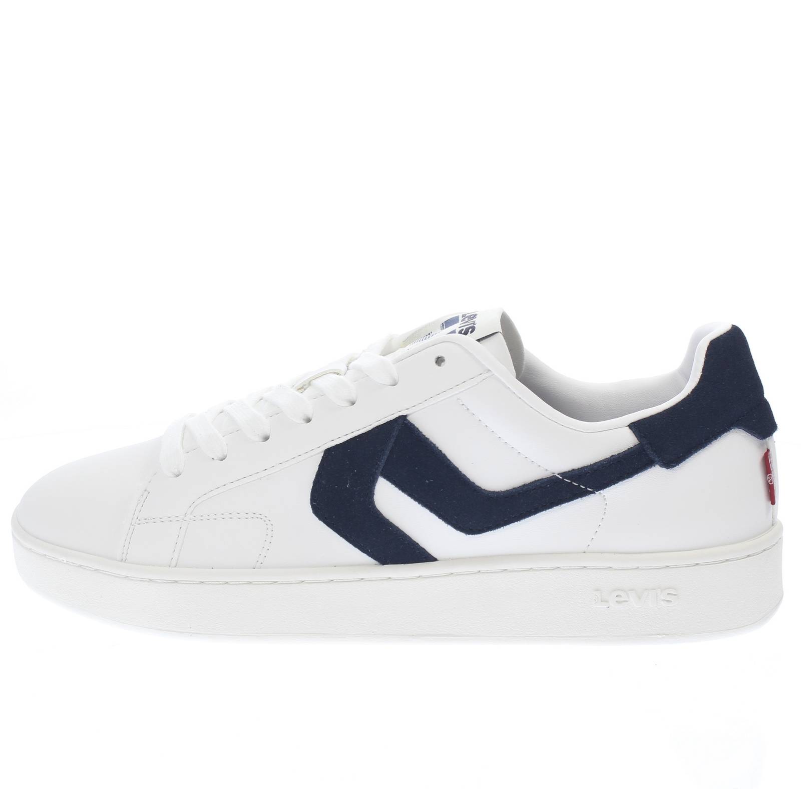 LEVI'S Swift - Sneakers basse in Pelle Uomo bianco Foto 3