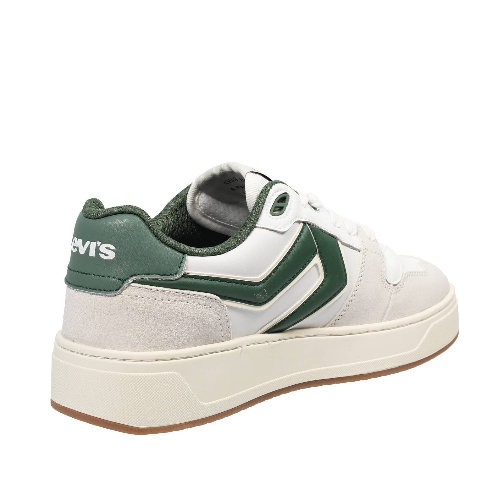 LEVI'S Glide - Sneakers basse in Pelle Uomo bianco Foto 4