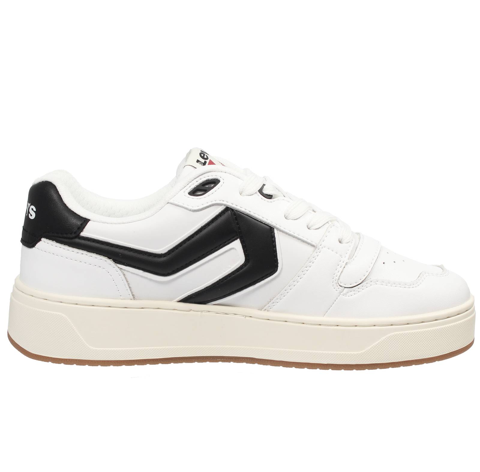 LEVI'S Glide - Sneakers basse in Pelle Uomo bianco Foto 2