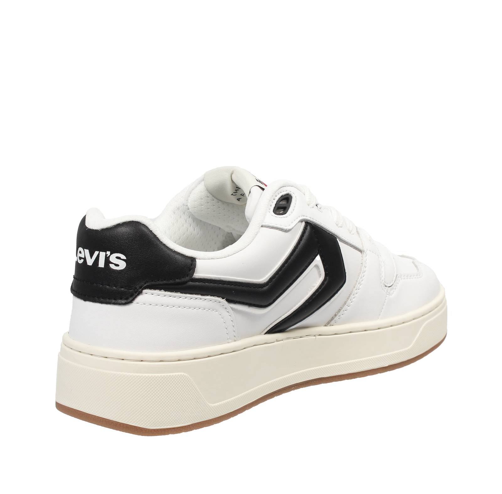 LEVI'S Glide - Sneakers basse in Pelle Uomo bianco Foto 4
