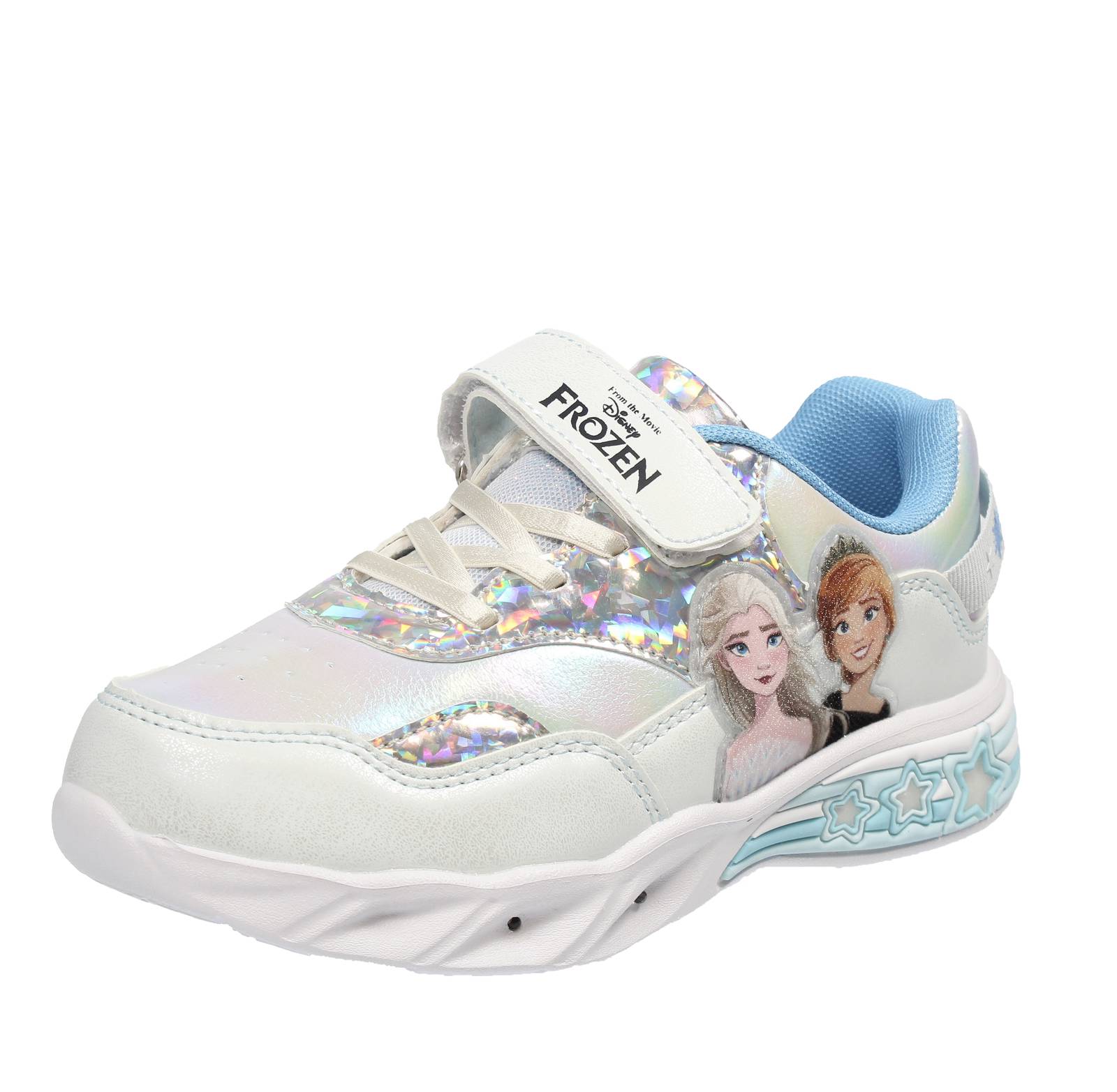 WALT DISNEY Frozen - Sneakers mit LED-Leuchten Kinder hellblau