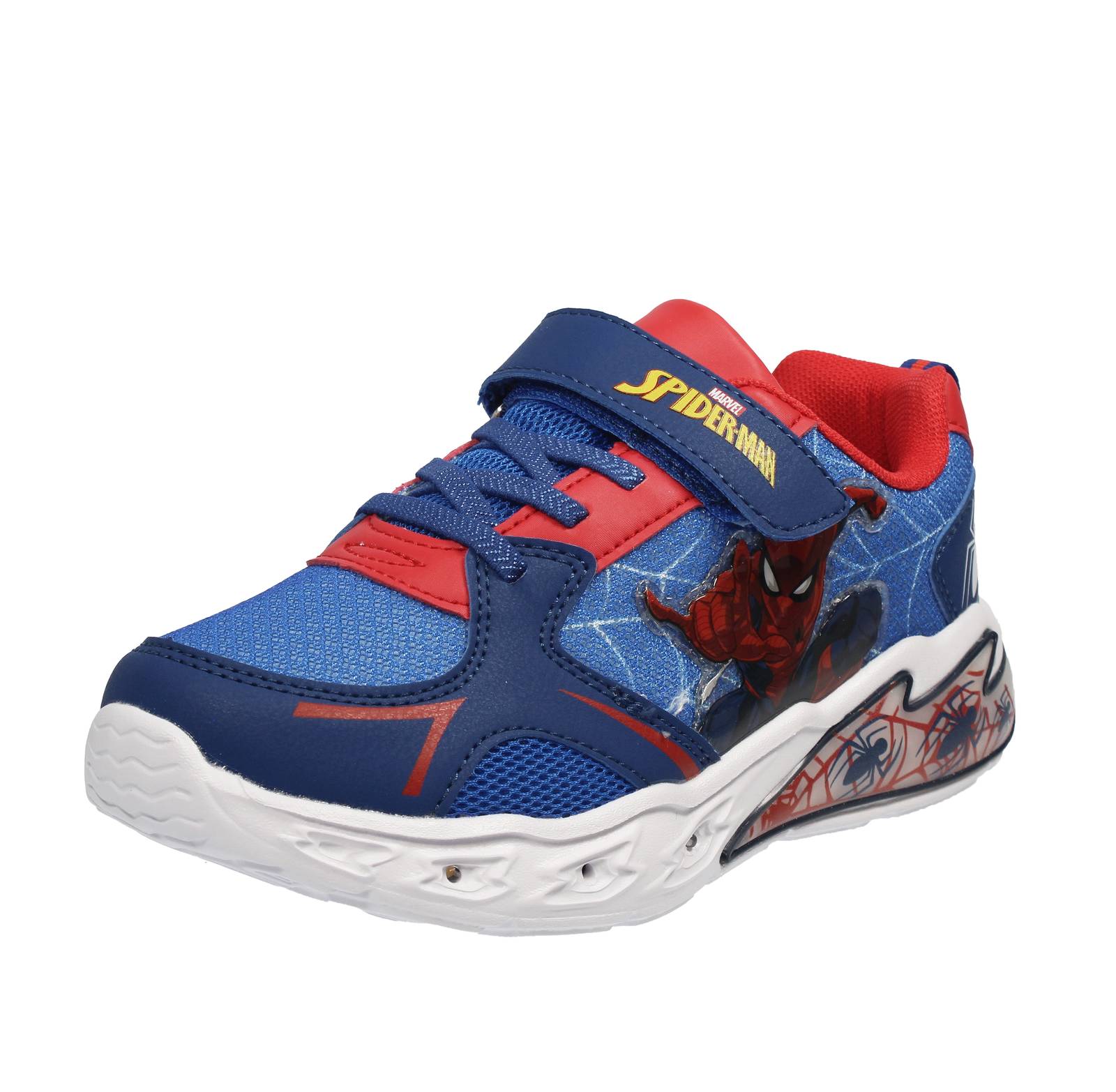 WALT DISNEY Spiderman - Sneakers mit LED-Leuchten Kinder blau