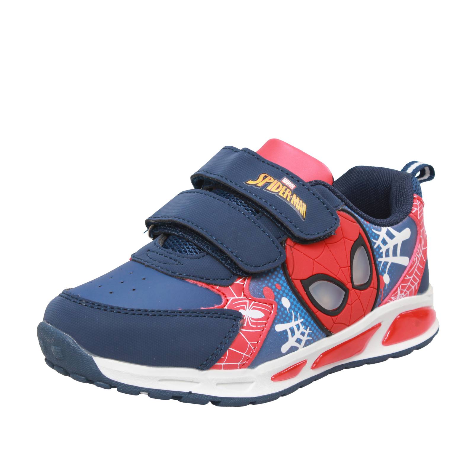 WALT DISNEY Spiderman - Sneakers mit Lichtern und LEDs Kinder blau