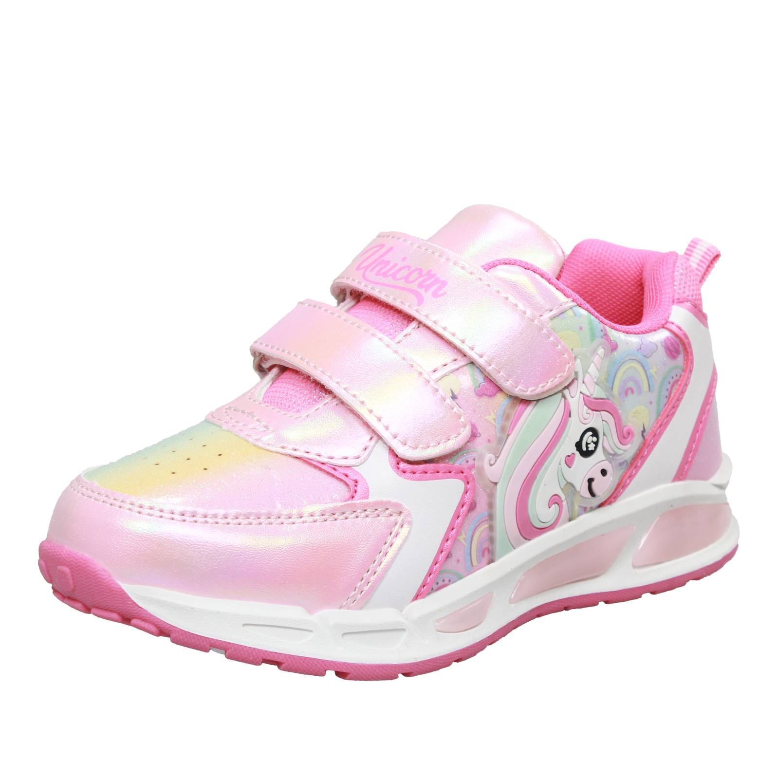 WALT DISNEY Unicorn - Sneakers mit Lichtern und LEDs Kinder rosa