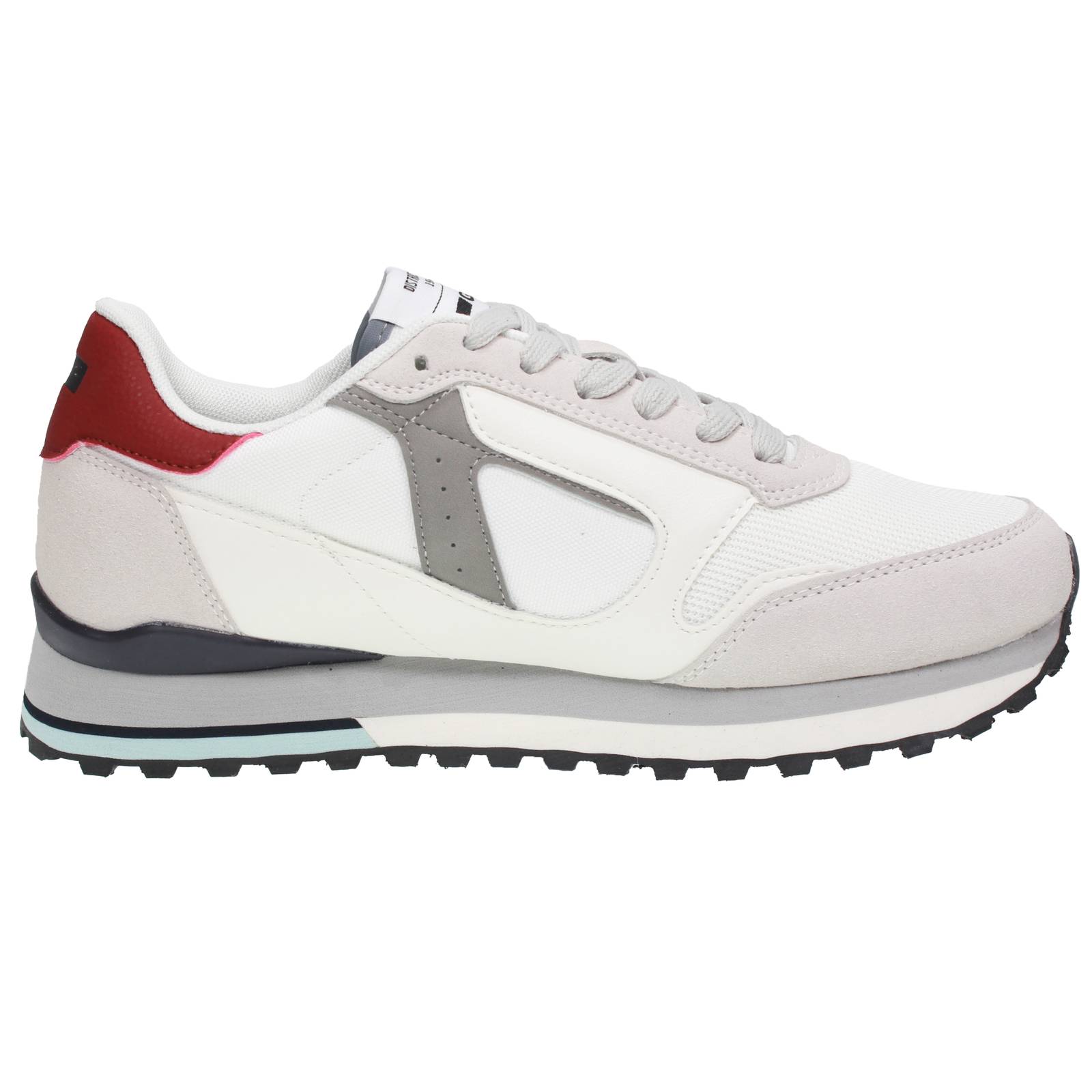 GAS Malik Mix - Mesh Sneakers Man white Photo 2