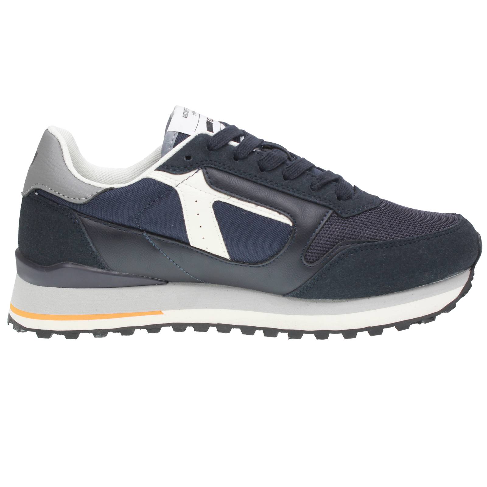 GAS Malik Mix - Mesh Sneakers Man blue Photo 2