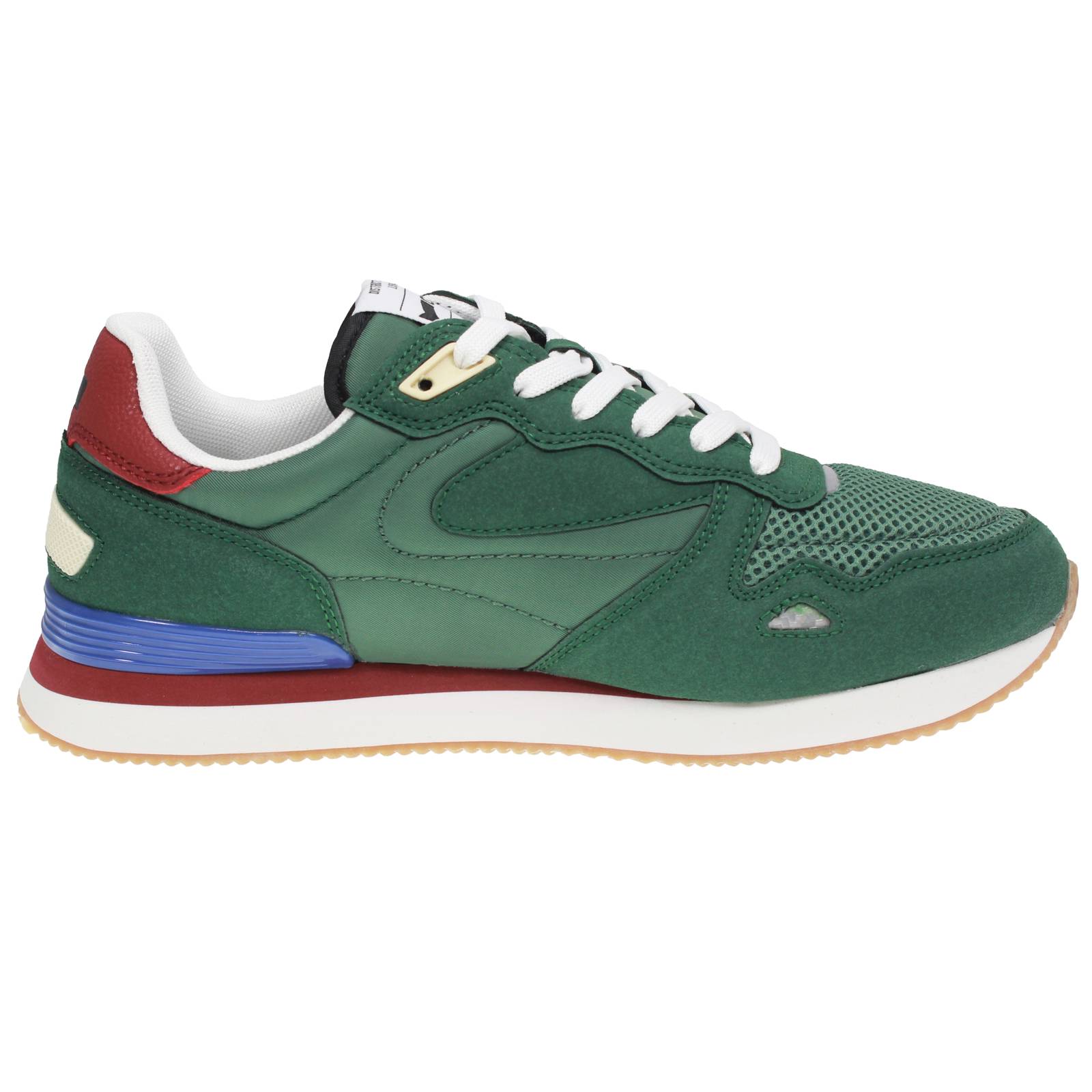 GAS Omy Mix - Niedrige Stoffsneakers Herren grün Foto 2
