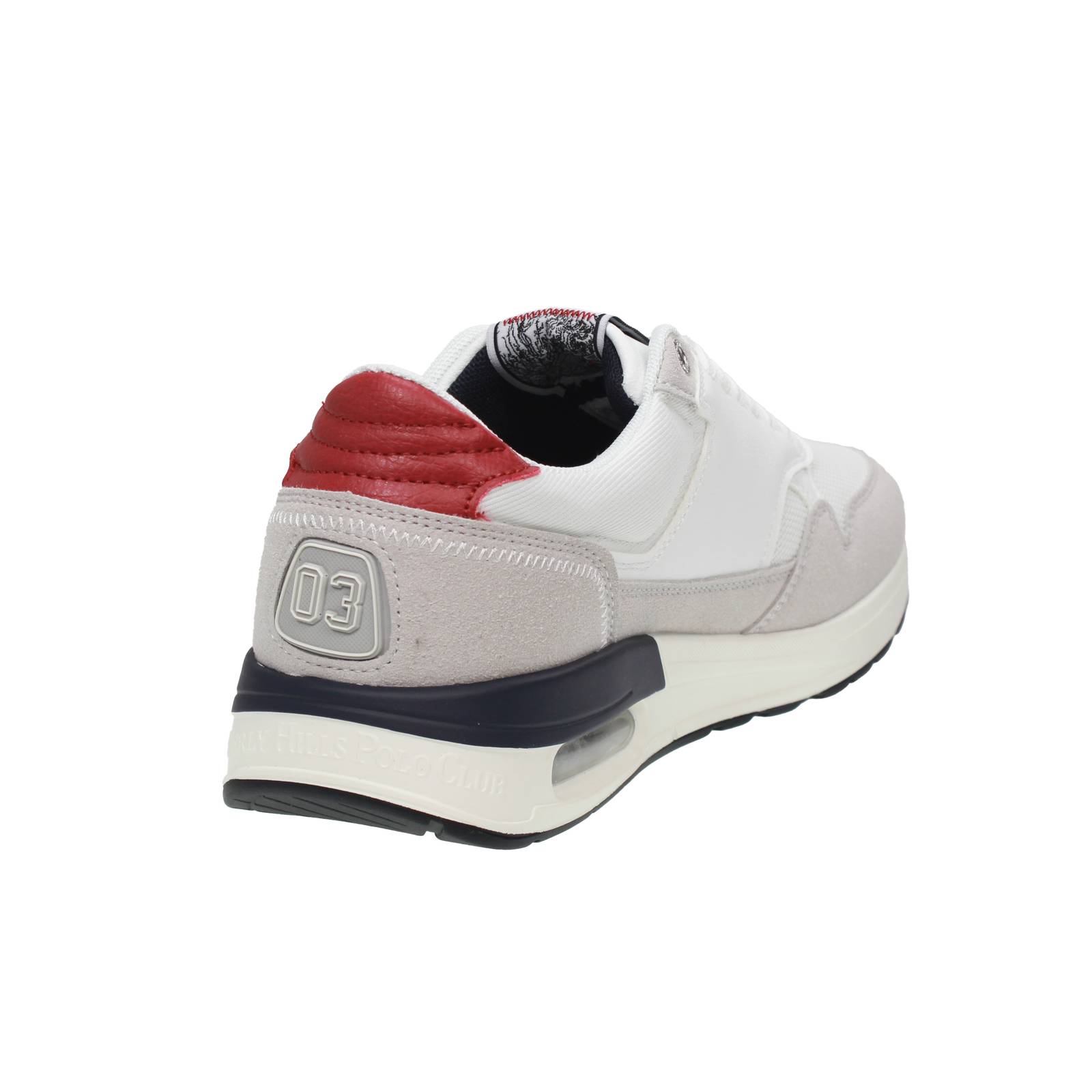 BEVERLY HILLS POLO CLUB Team Mix - Sneakers in tessuto Uomo bianco Foto 4