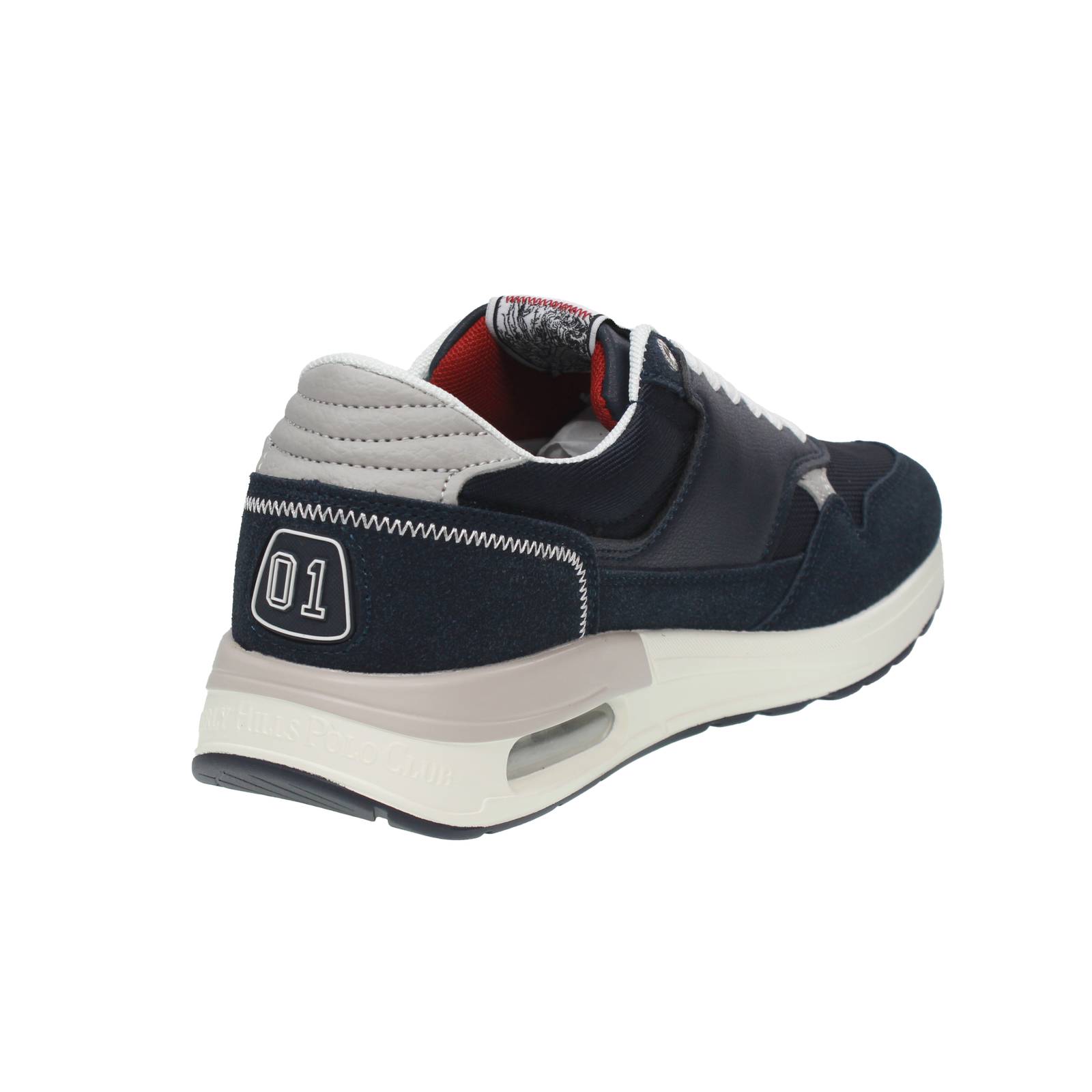 BEVERLY HILLS POLO CLUB Team Mix - Sneakers in tessuto Uomo blu Foto 4