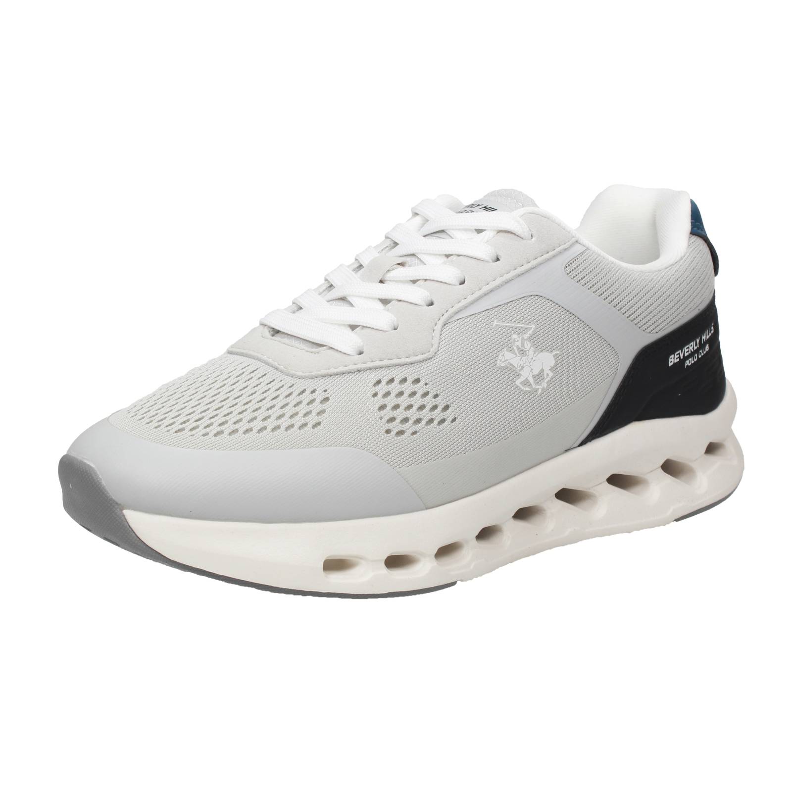 BEVERLY HILLS POLO CLUB Barclay MSH - Sneakers en tissu Homme blanc