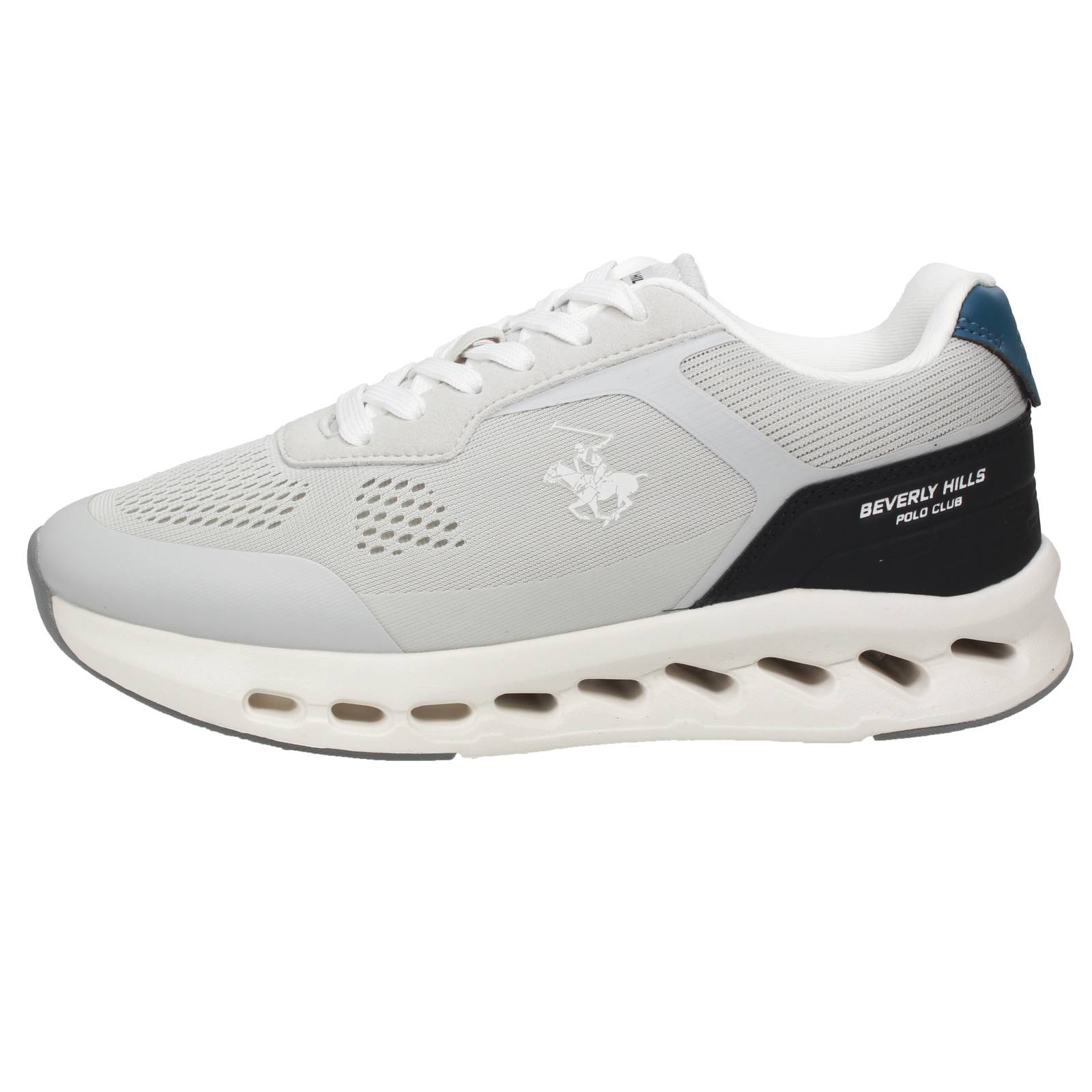 BEVERLY HILLS POLO CLUB Barclay MSH - Sneakers in tessuto Uomo bianco Foto 3