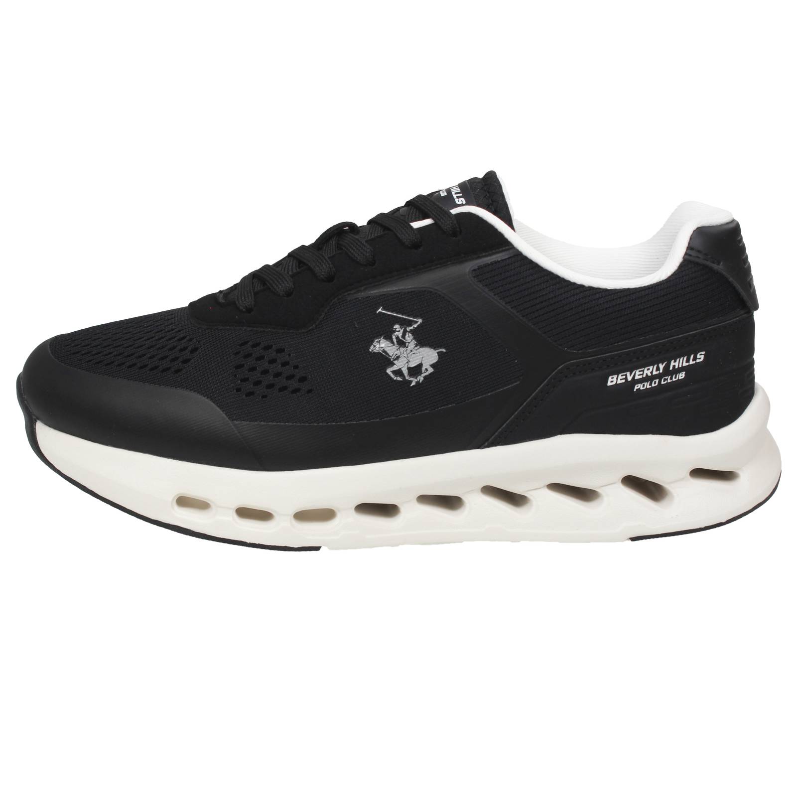 BEVERLY HILLS POLO CLUB Barclay MSH - Sneakers in tessuto Uomo nero Foto 3