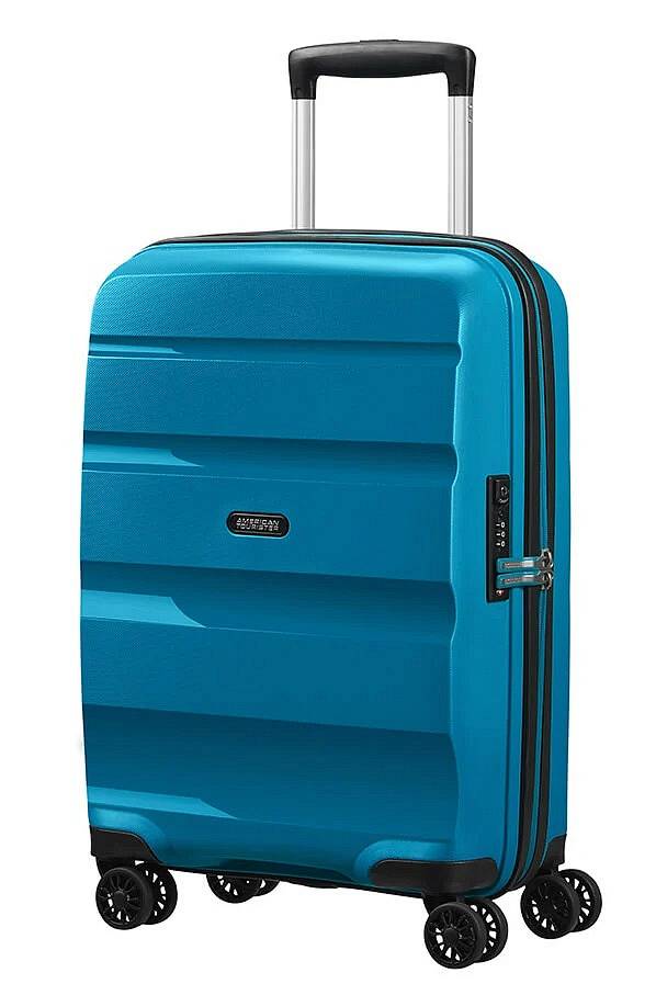Valise American Tourister Soundbox Spinner 55 Exp Blu - Trolley Cabine, Bleu, Neuf Sous Emballage