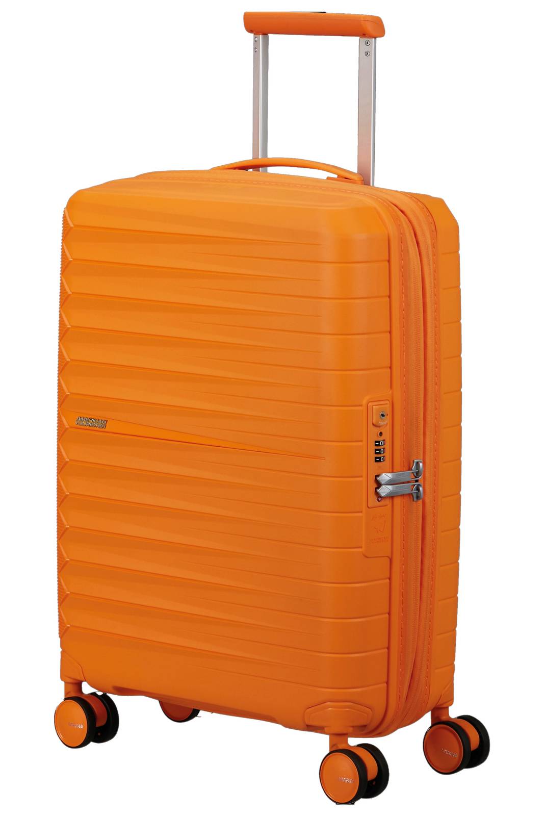 AMERICAN TOURISTER Spinner 55 EXP arancio Trolley piccolo Valigie
