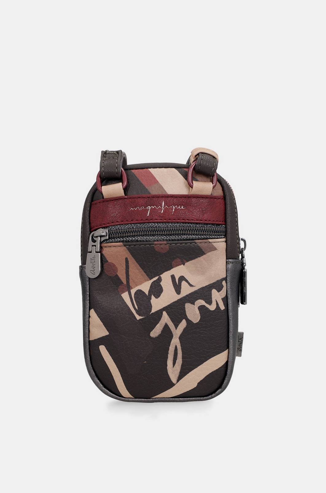 ANEKKE mademoiselle mini crossbody Donna marrone Foto 2