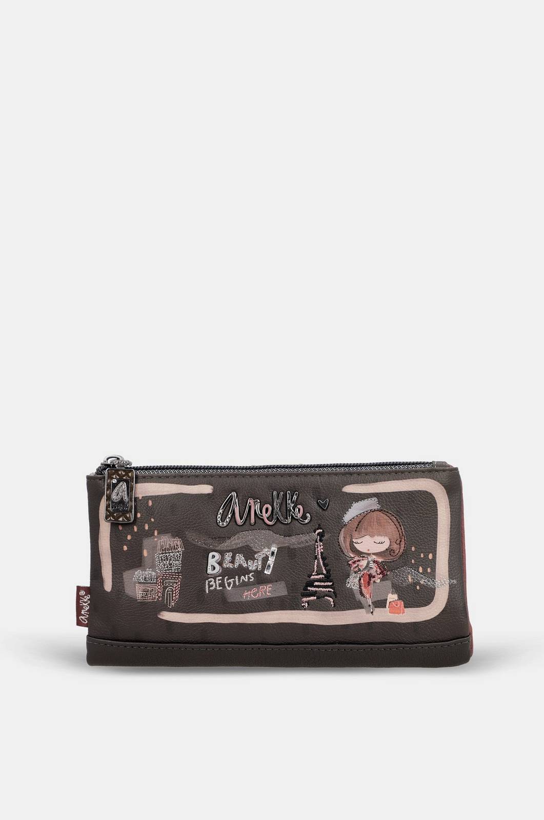 ANEKKE wallet Donna marrone