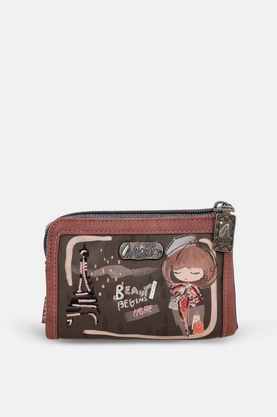 ANEKKE wallet Donna marrone