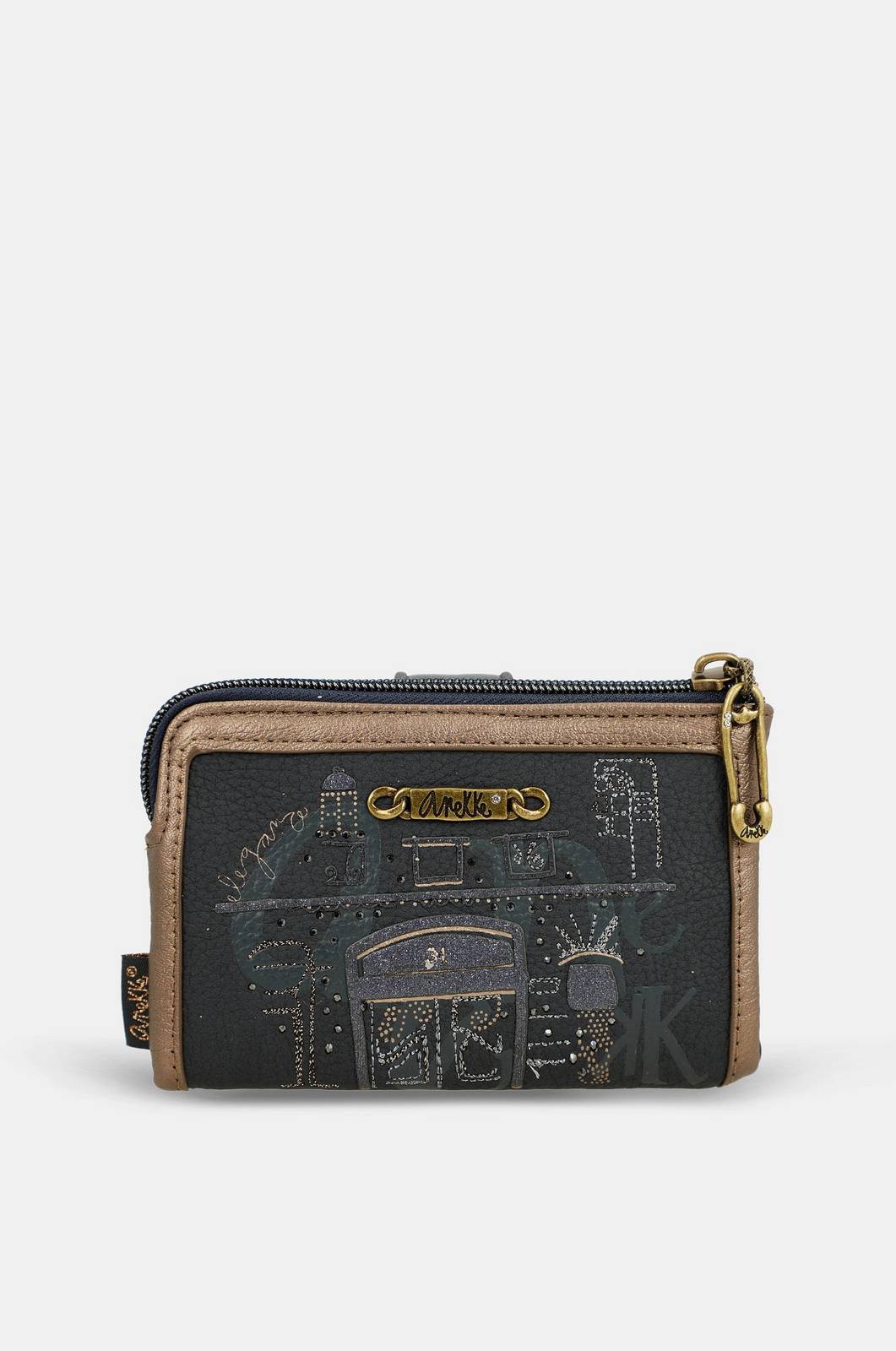 ANEKKE wallet Donna marrone