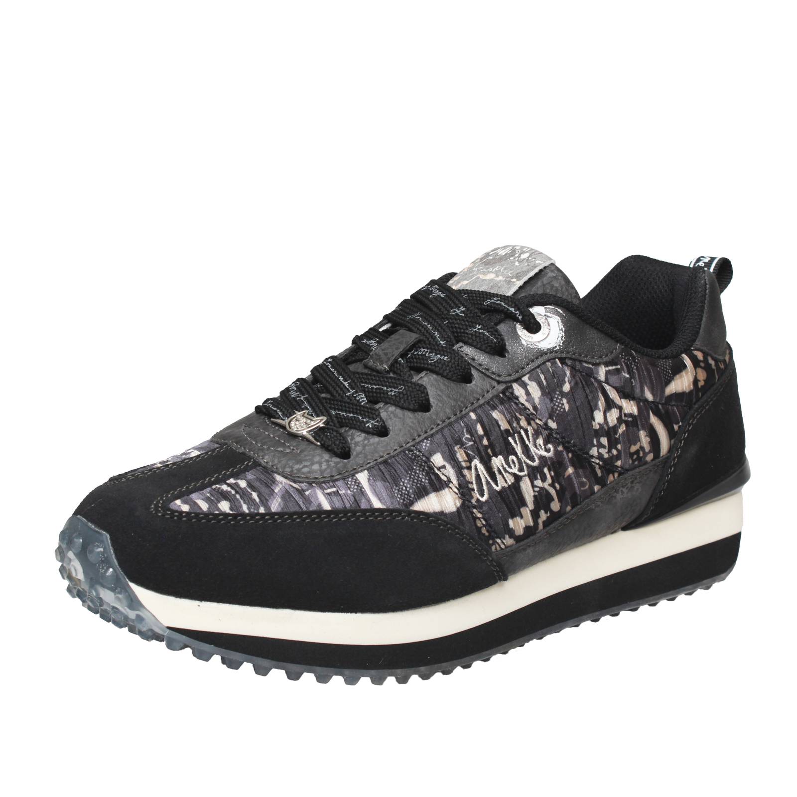 Anekke New York - Sneaker Wildleder schwarz - Damen Schuhe Sneaker sportlich schick 15090₽