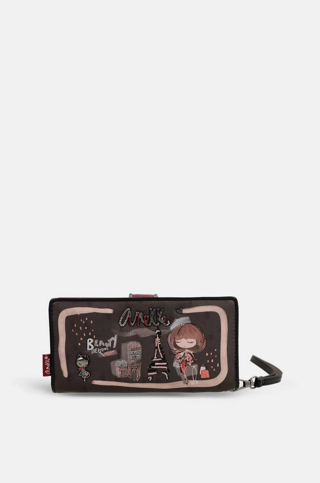 ANEKKE wallet Donna marrone