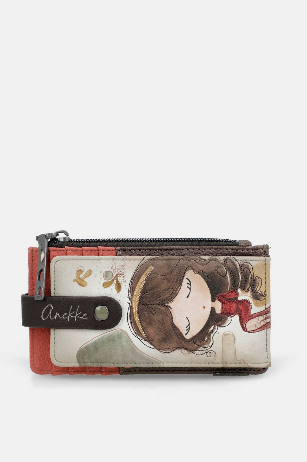 ANEKKE muse card holder Donna marrone Foto 1