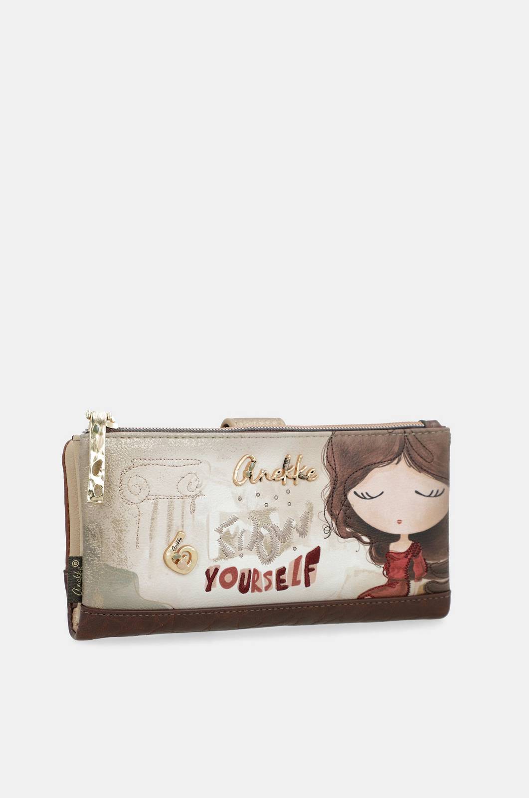 ANEKKE muse wallet Donna marrone Foto 1