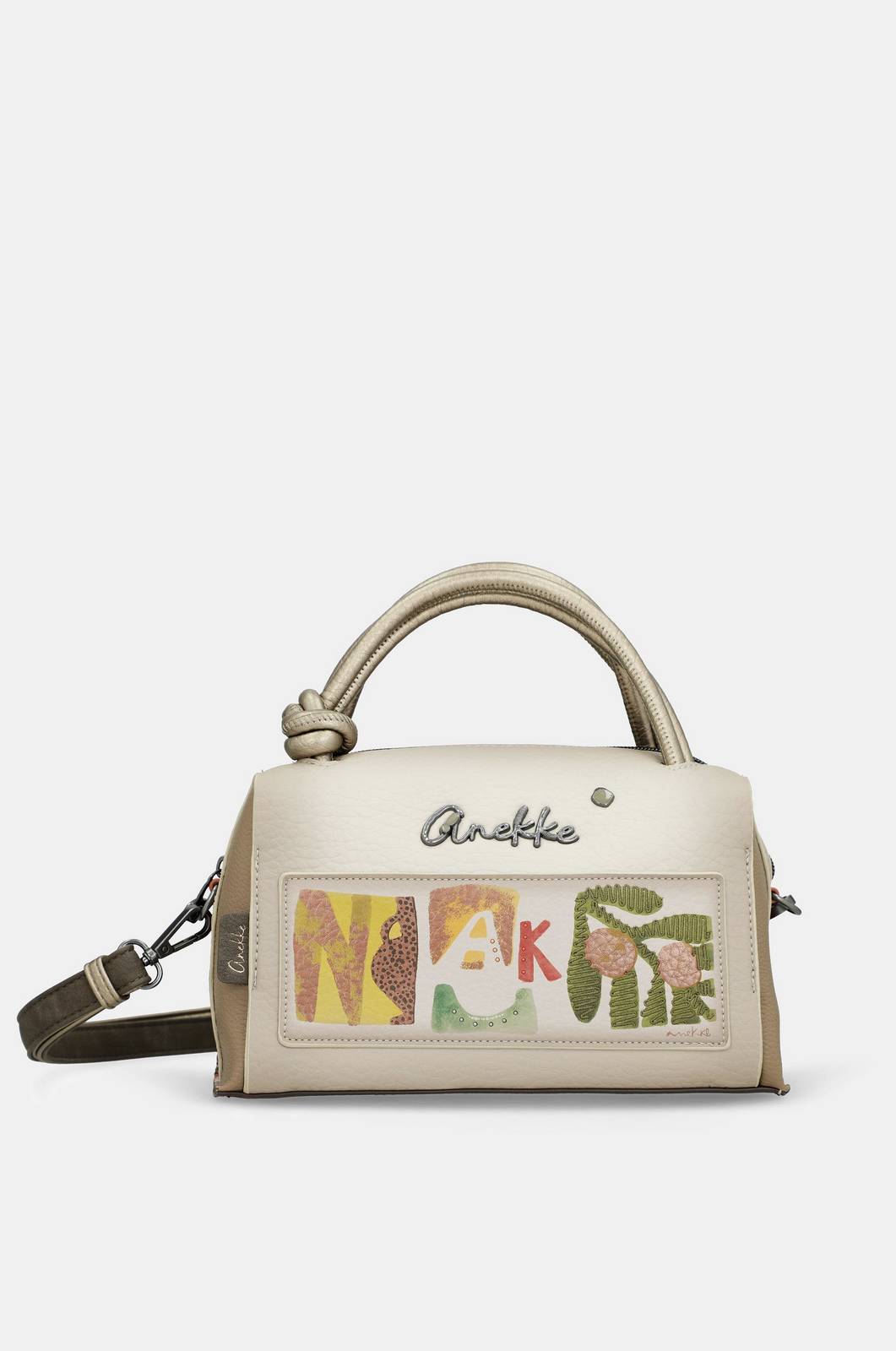 ANEKKE amphora short handle bag Donna beige