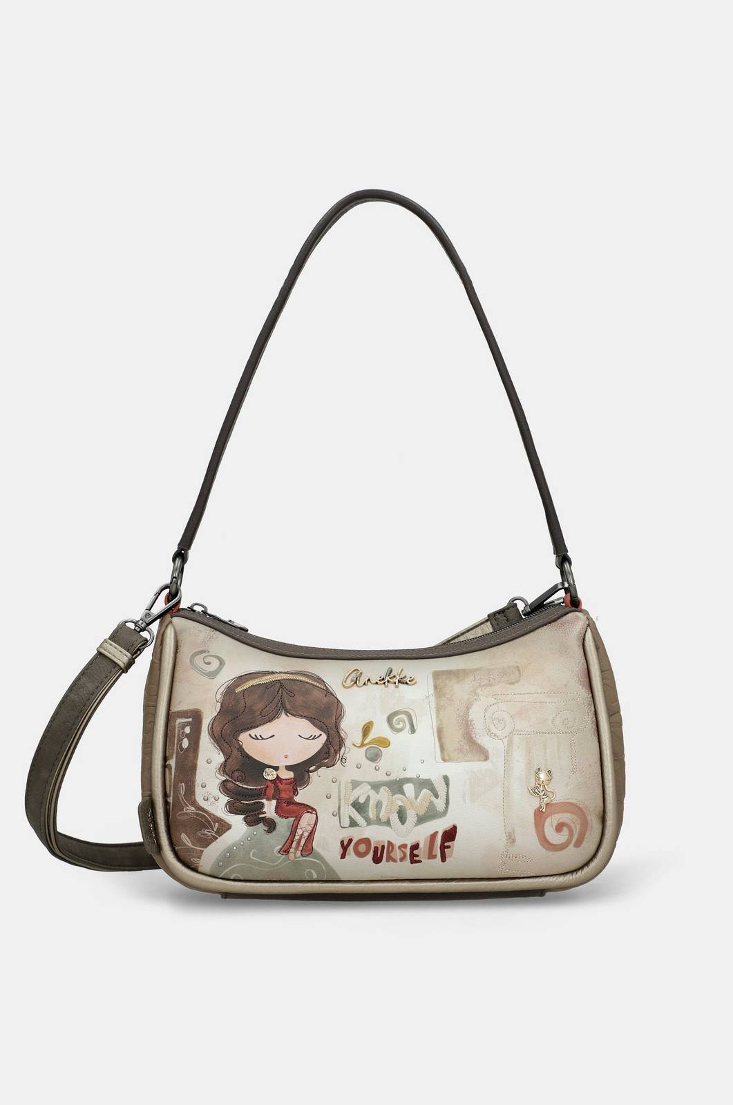 ANEKKE muse shoulder bag Woman beige Photo 1