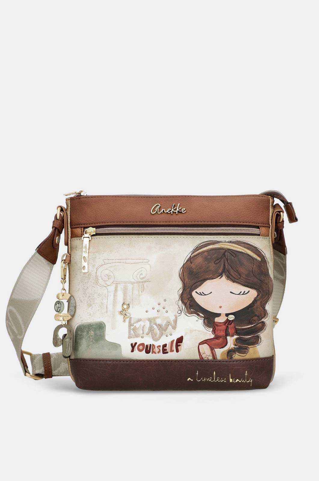 ANEKKE muse crossbody Donna marrone Foto 1
